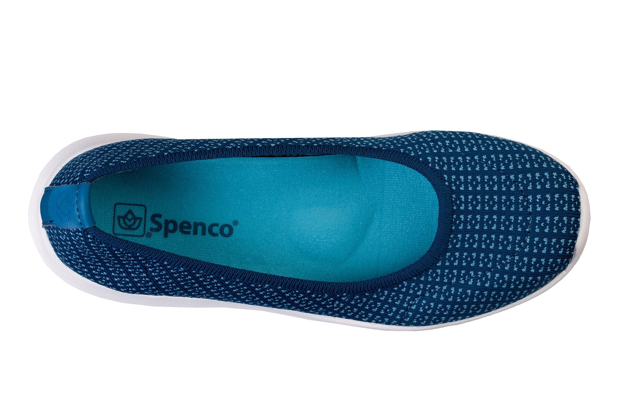 Spenco Daily Stretch Batik Seasonal Women's Shoes - Blue Coral - Product View - 7