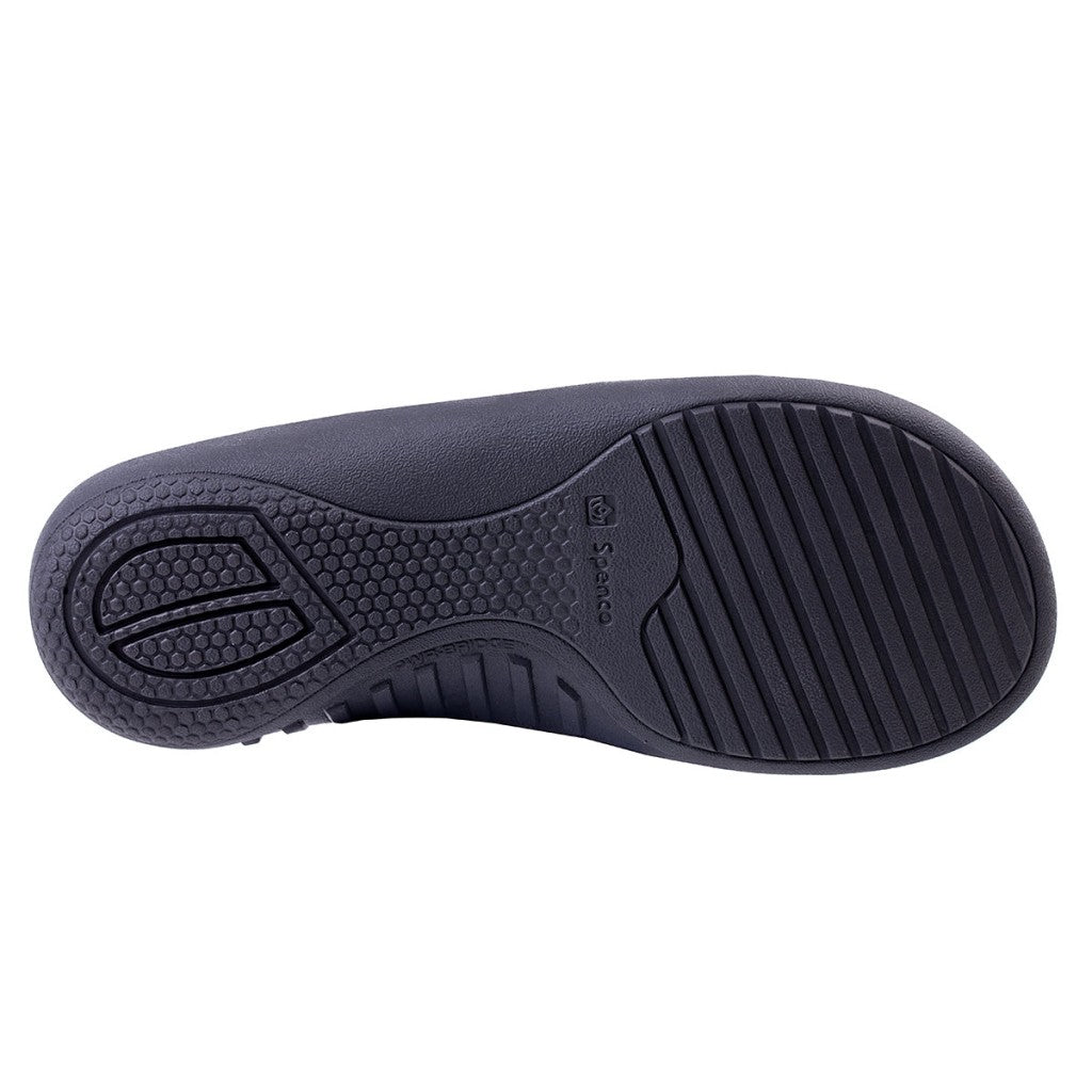 Spenco Dundee Corduroy Orthotic Support Men's Slippers - Black - Product View - 6