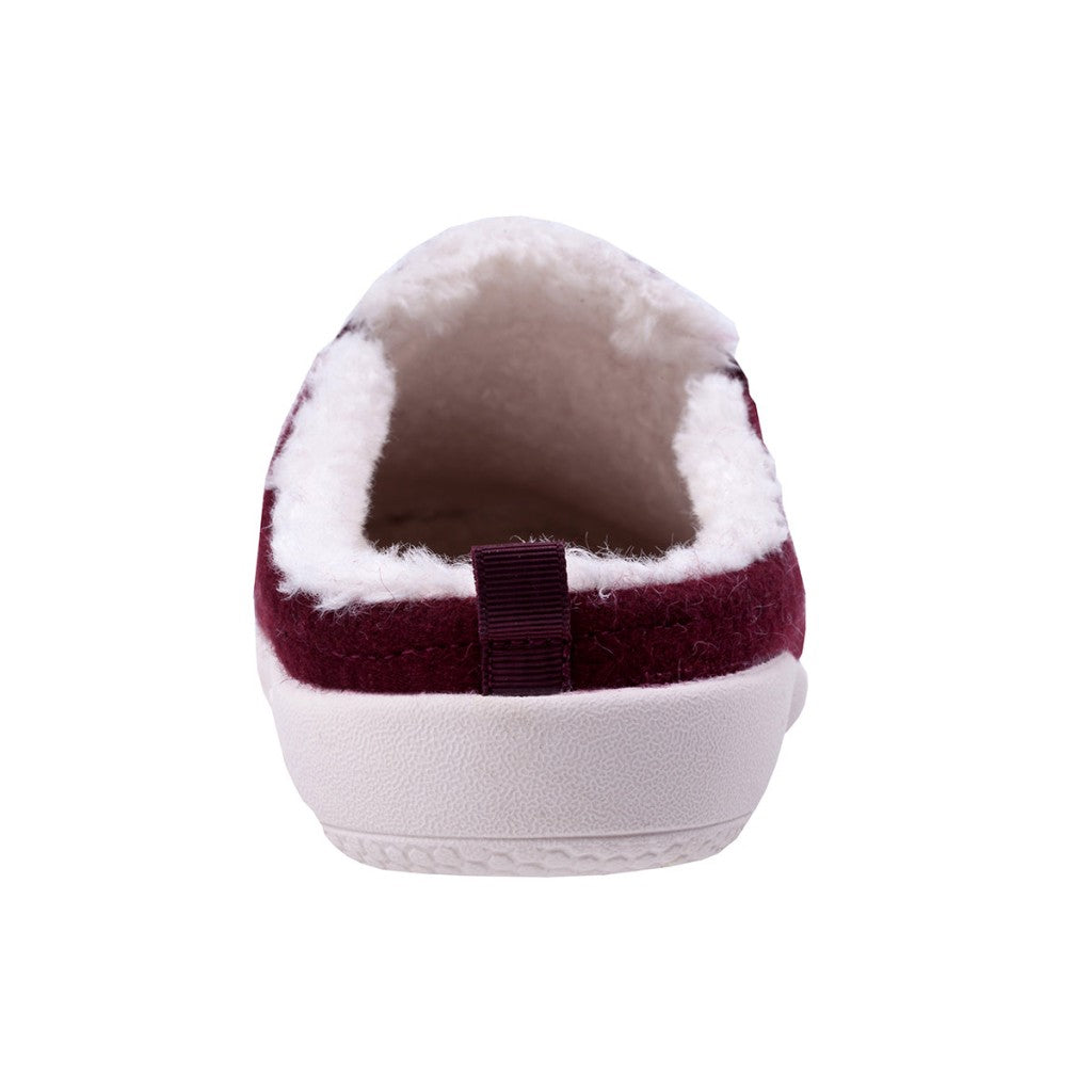 Spenco Dundee Supportive Slip-On Women's Slippers - Winter Red - Product View - 5