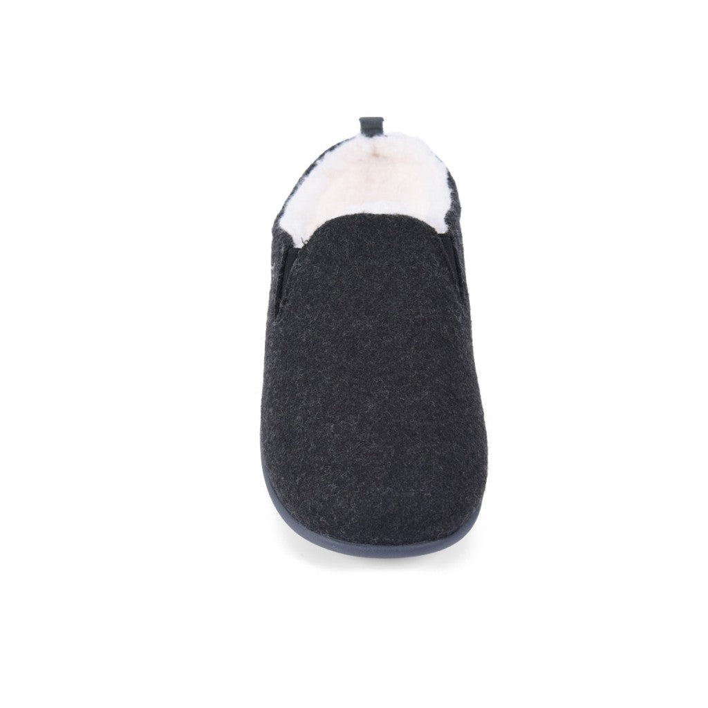 Spenco Dundee cushioned support & cozy comfort Men's Slippers - Black - Product View - 3