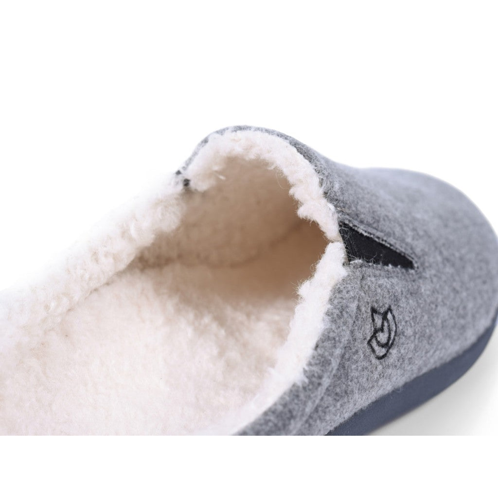 Spenco Dundee cushioned support & cozy comfort Men's Slippers - Charcoal - Product View - 3