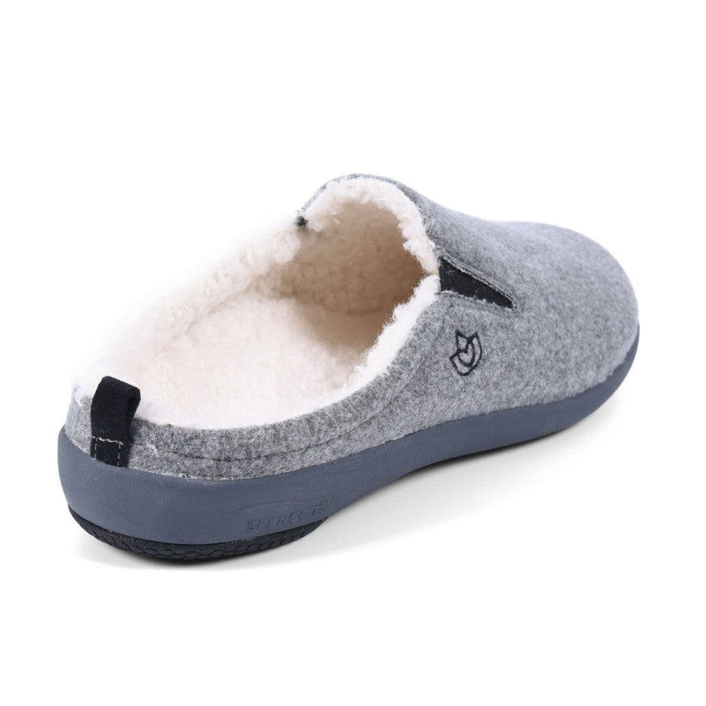 Spenco Dundee cushioned support & cozy comfort Men's Slippers - Charcoal - Product View - 5