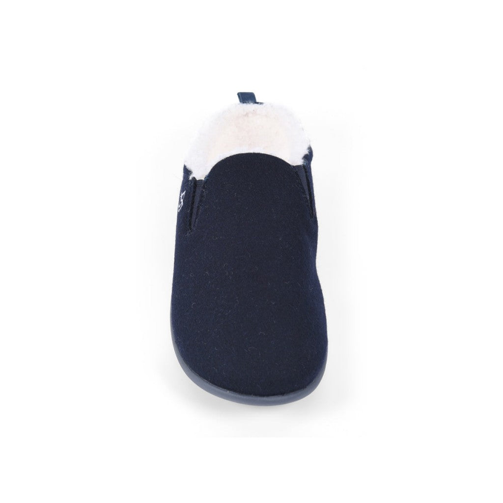 Spenco Dundee cushioned support & cozy comfort Men's Slippers - Navy - Product View - 3