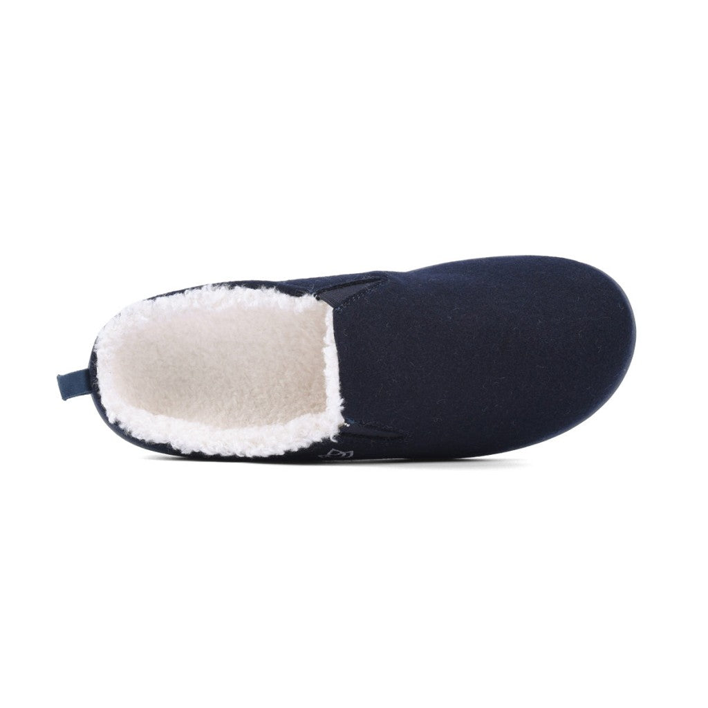 Spenco Dundee cushioned support & cozy comfort Men's Slippers - Navy - Product View - 5