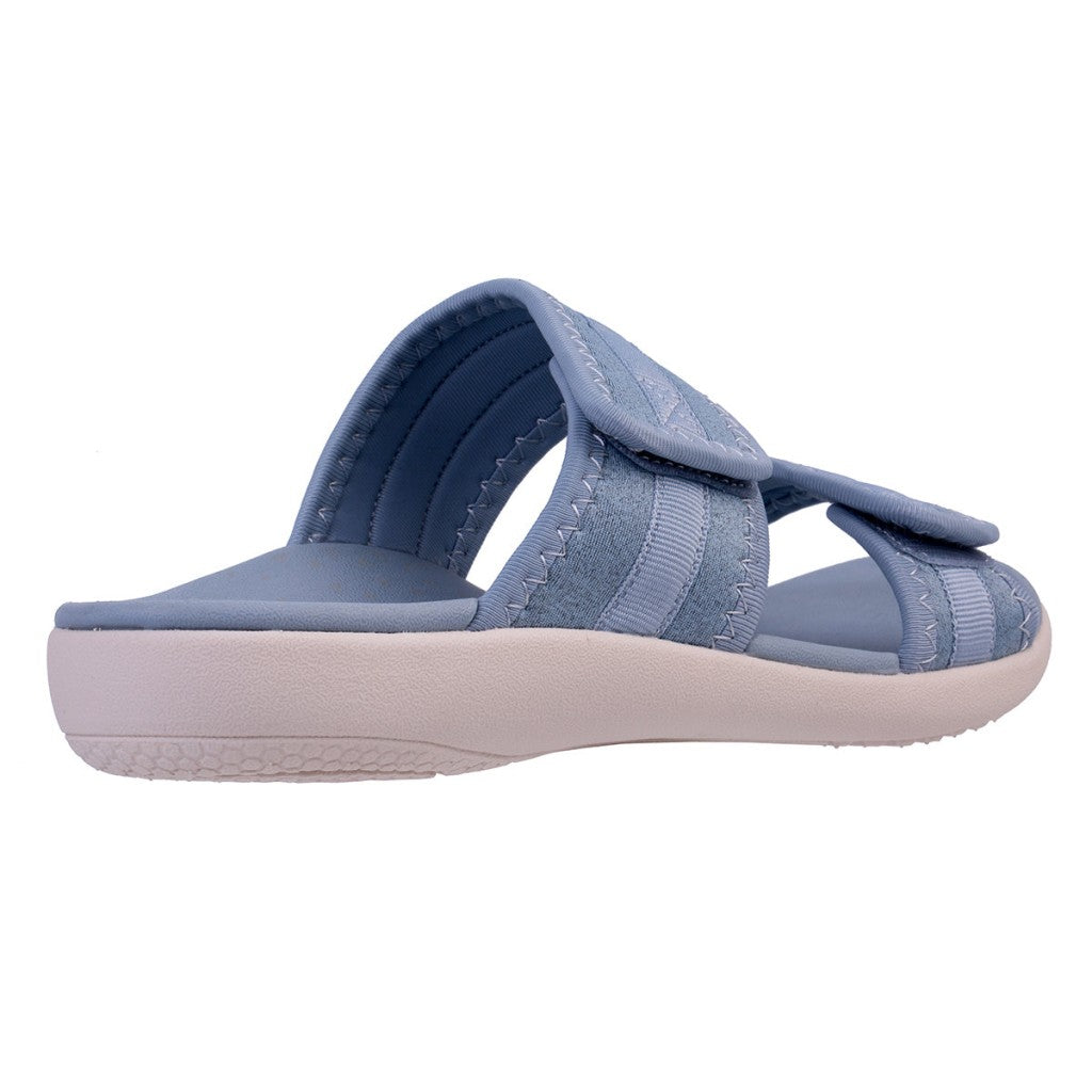 Spenco Elevate Slide Supportive Women's Sandals - Blue - Product View - 4