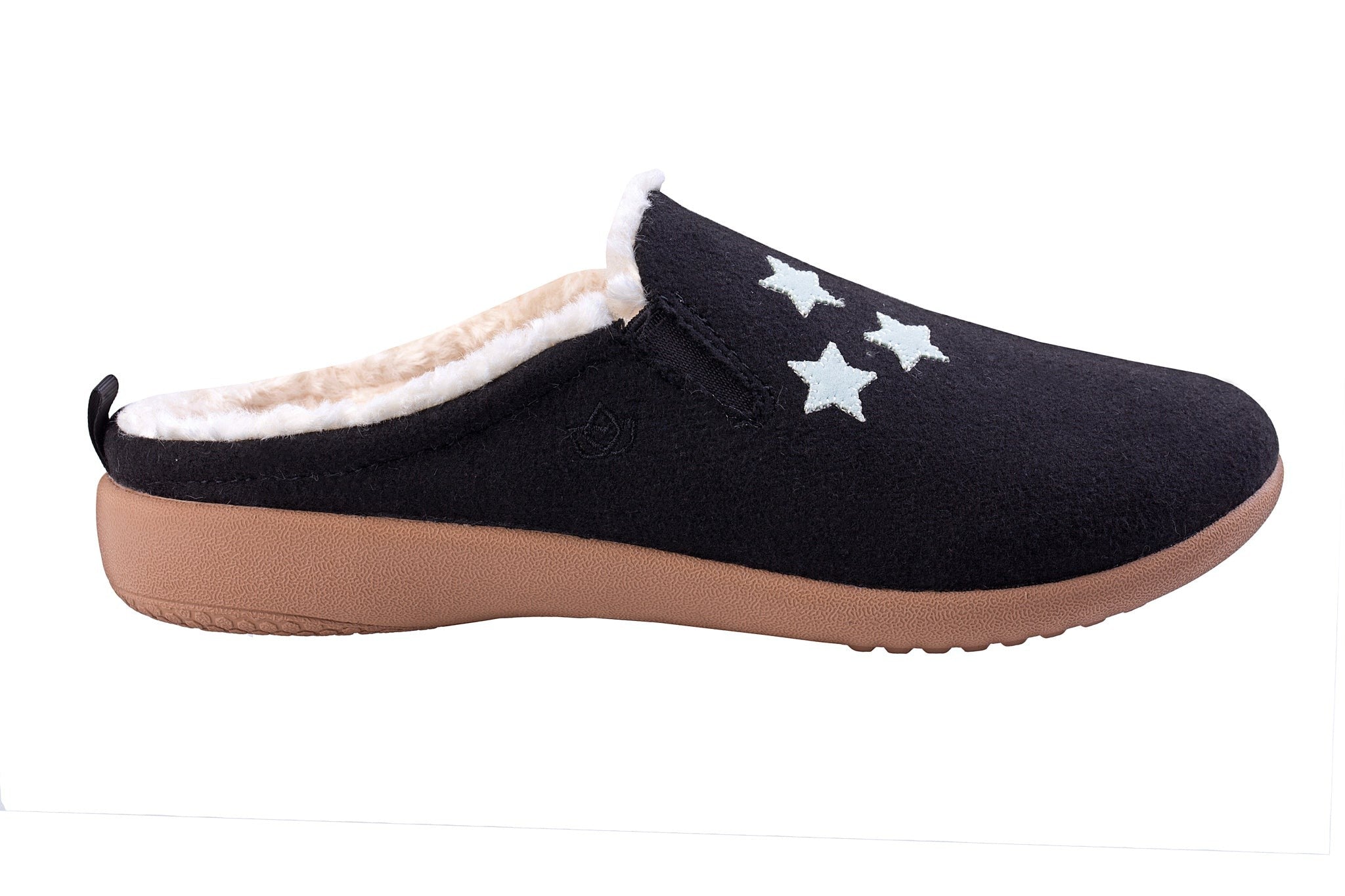 Spenco Evie Slipper Classic - Black - Product View - 1