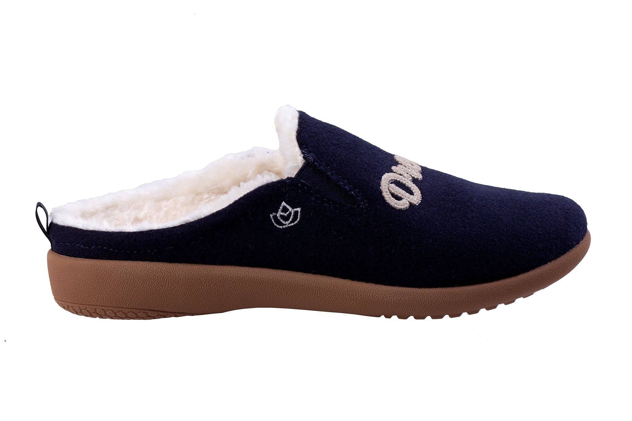 Spenco Evie Slipper Classic - Navy - Product View - 1