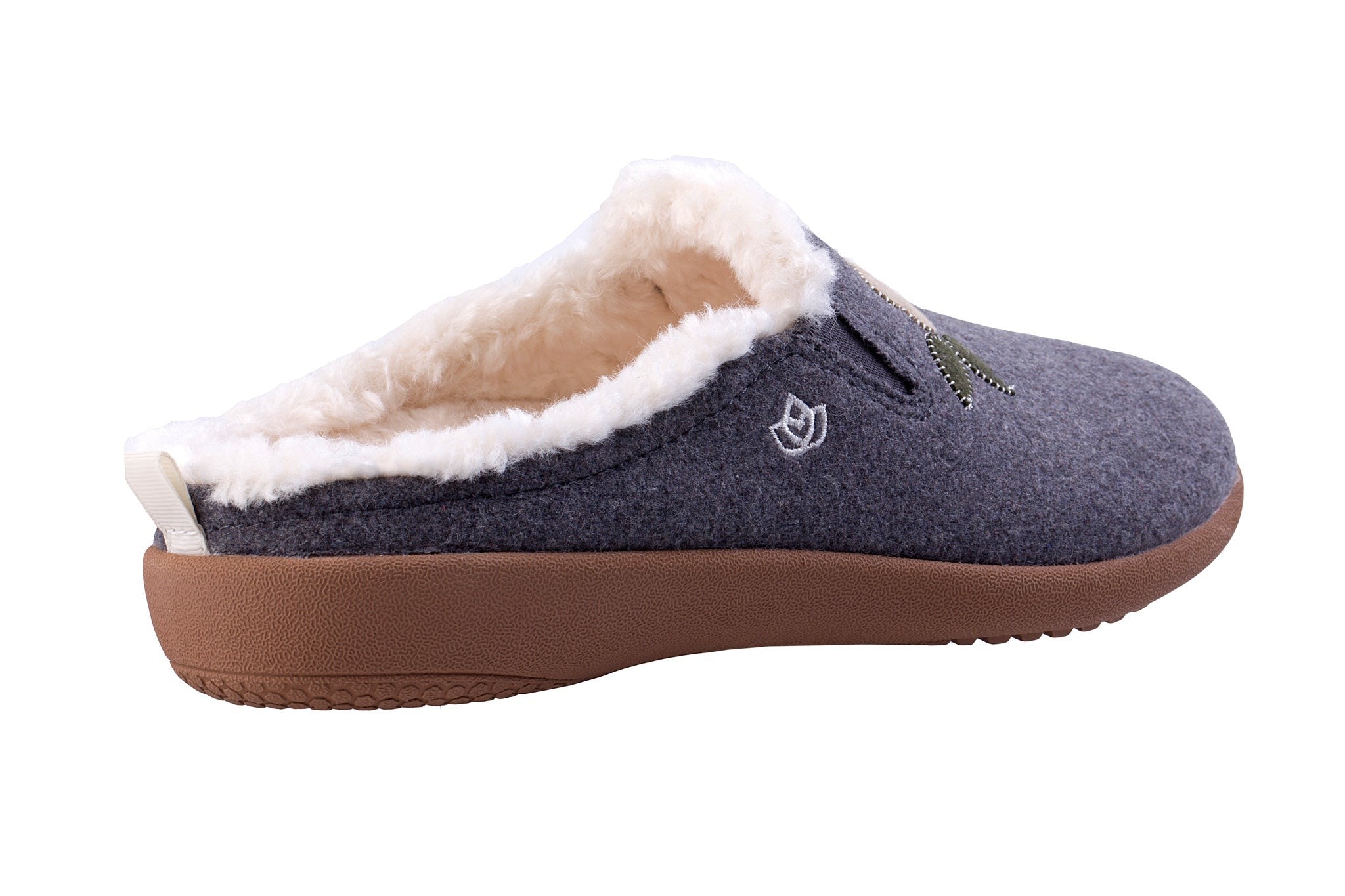 Spenco Evie Slipper Seasonal Women's Slippers - Charcoal - Product View - 4