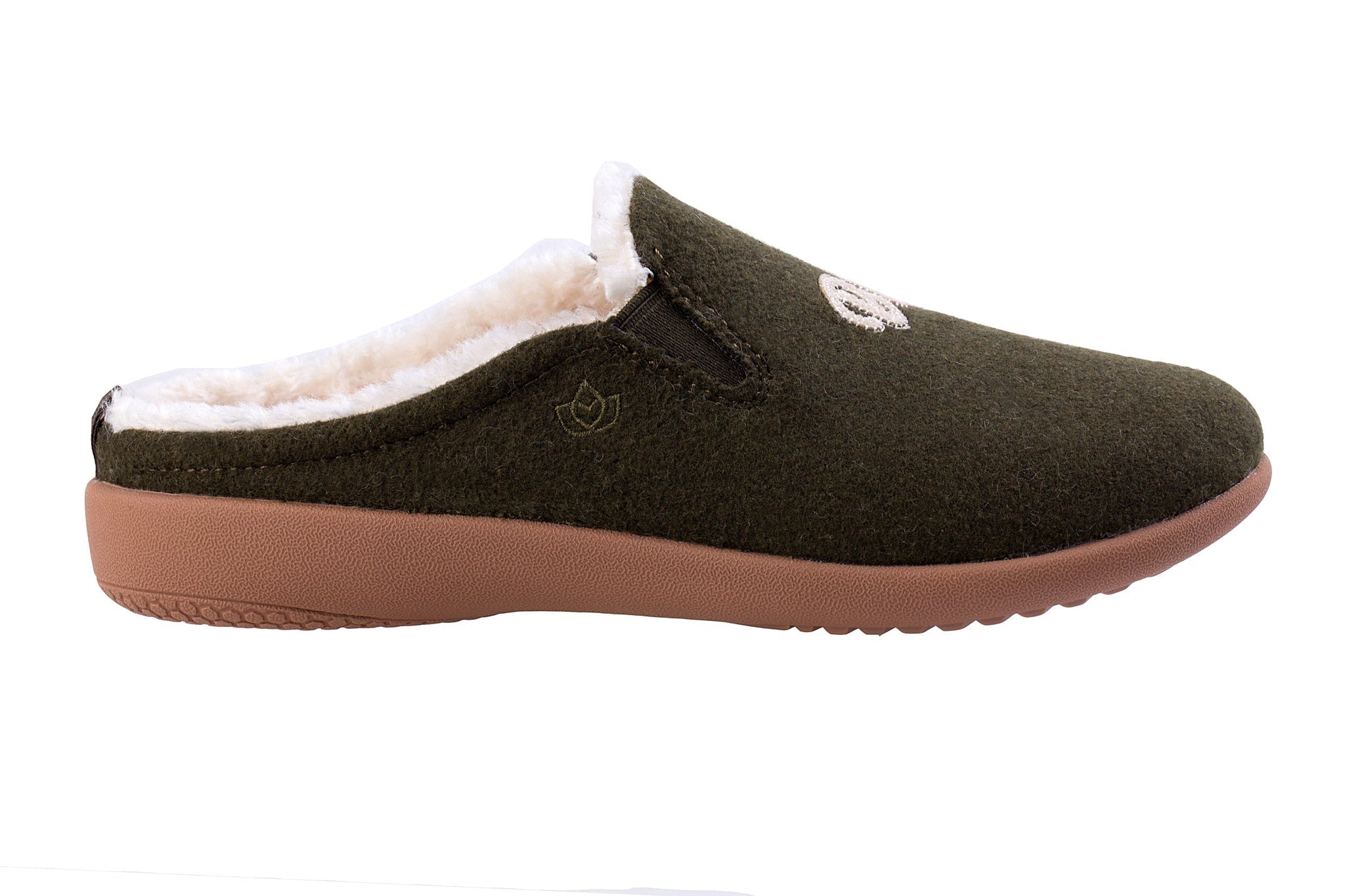 Spenco Evie Slipper Seasonal Women's Slippers - Moss - Product View - 1