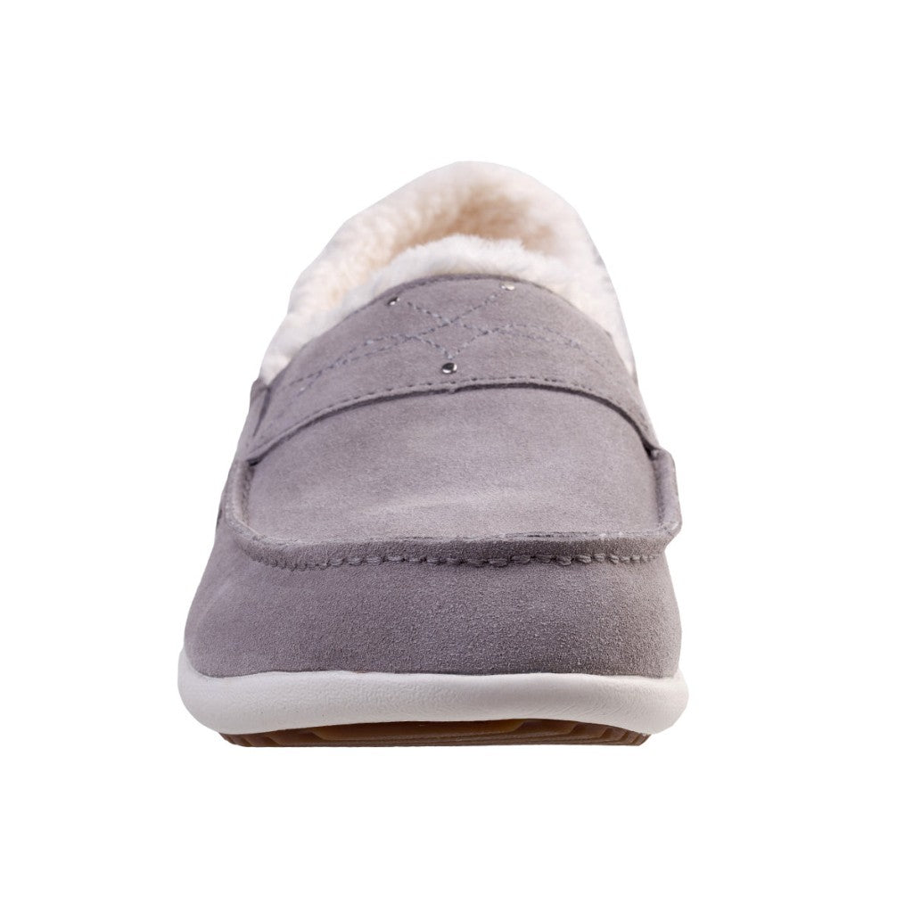 Spenco Fiesta Cozier Orthotic Support Women's Slippers - Grey - Product View - 3