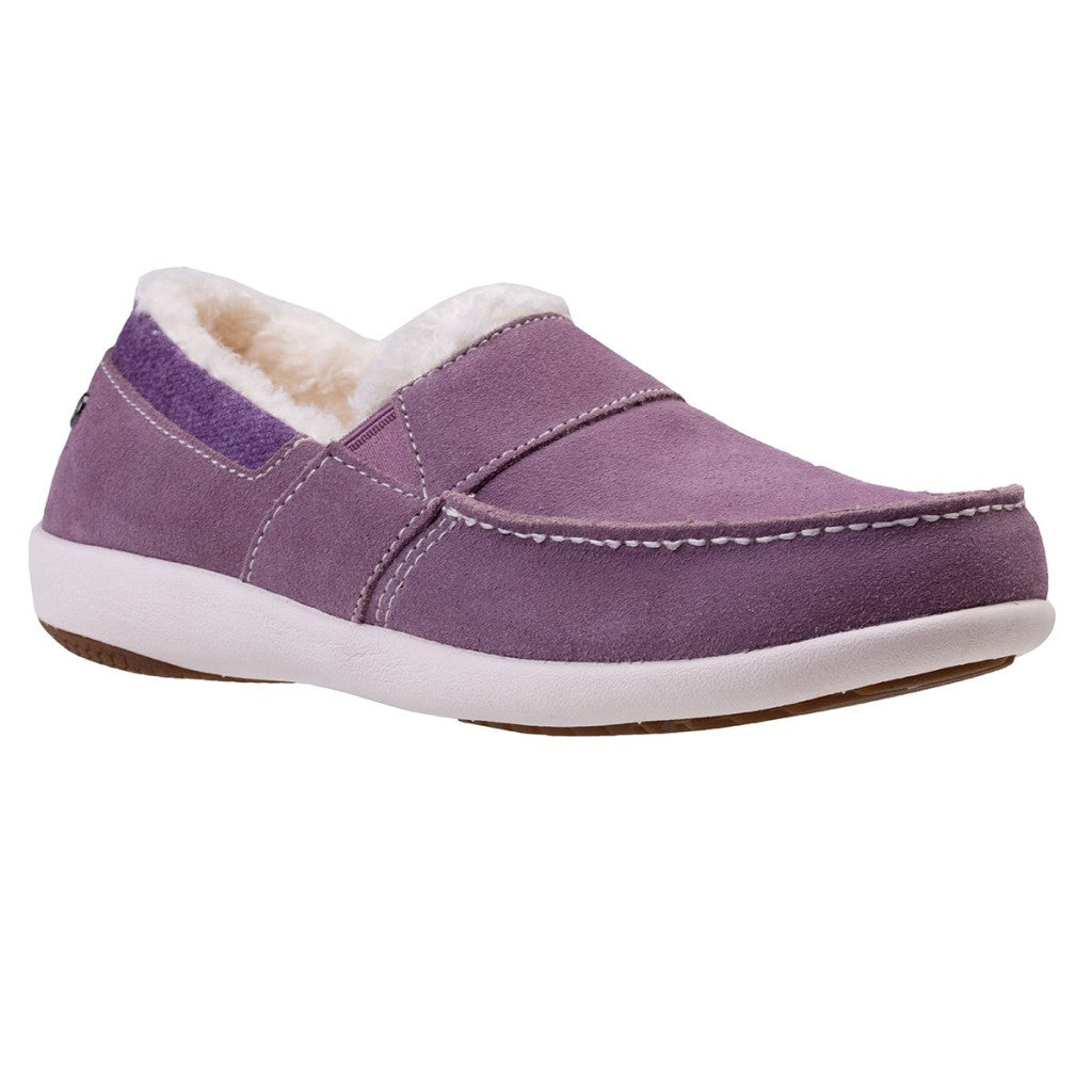 Spenco Fiesta Cozy Slip-On Full Contact Comfort Women's Slippers - Elderberry - Product View - 2