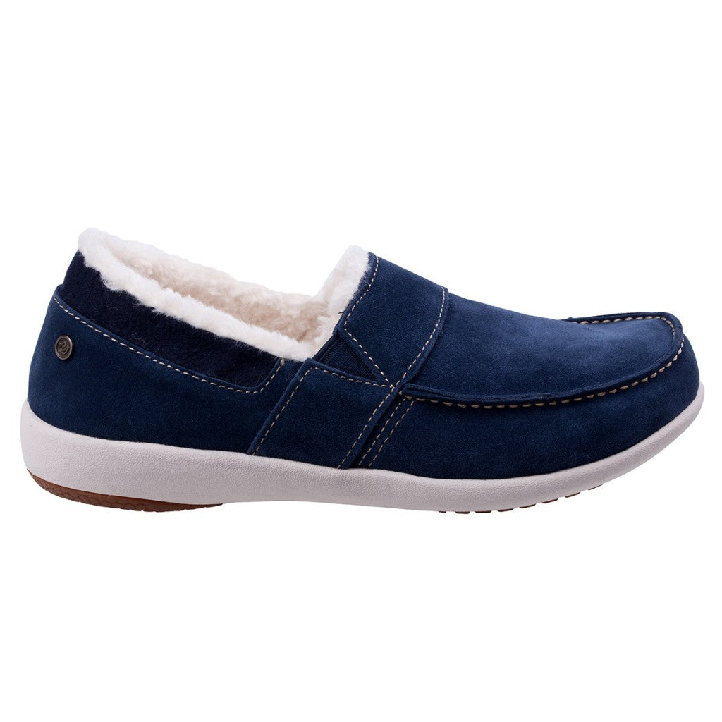 Spenco Fiesta Cozy Slip-On Full Contact Comfort Women's Slippers - Peacoat - Product View - 1