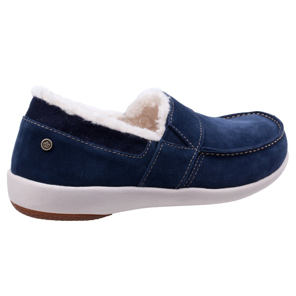 Spenco Fiesta Cozy Slip-On Full Contact Comfort Women's Slippers - Peacoat - Product View - 4