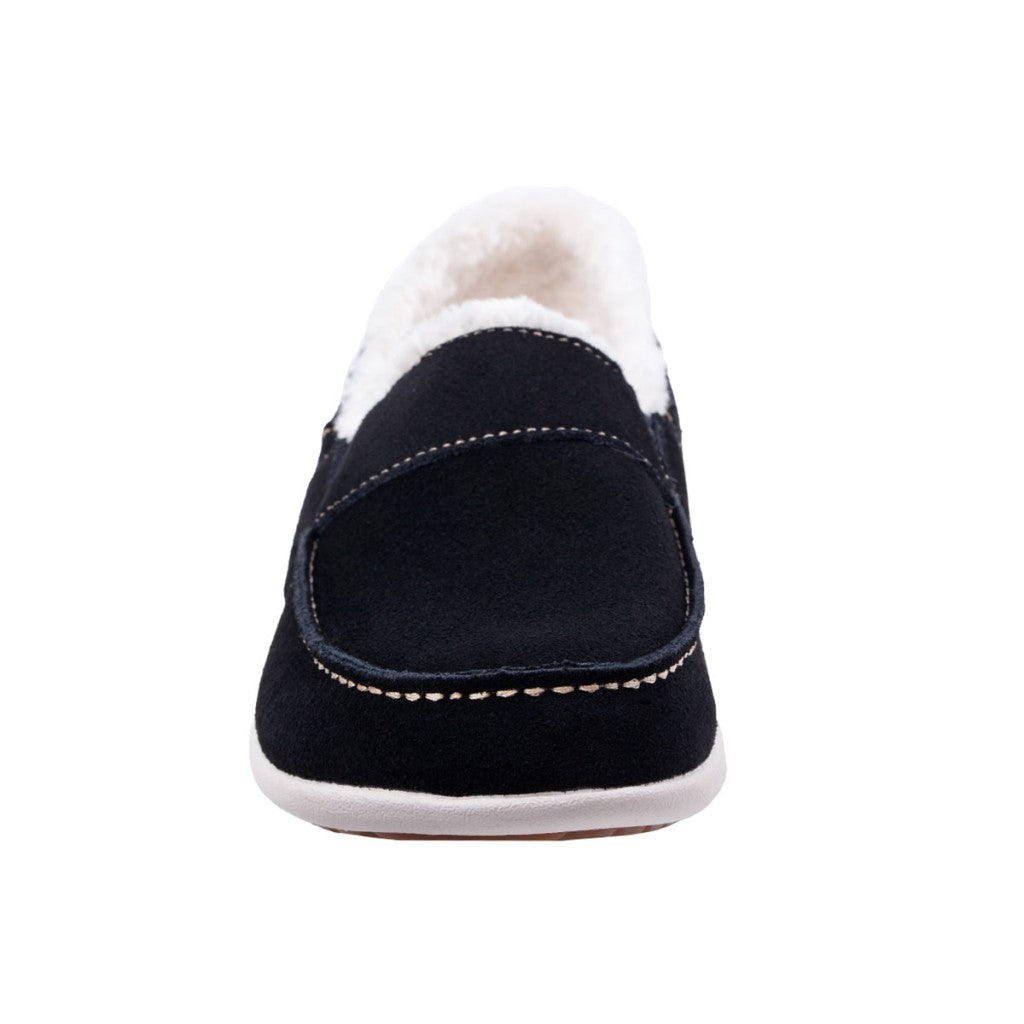 Spenco Fiesta Cozy Slip-On Women's Slippers - Black - Product View - 3