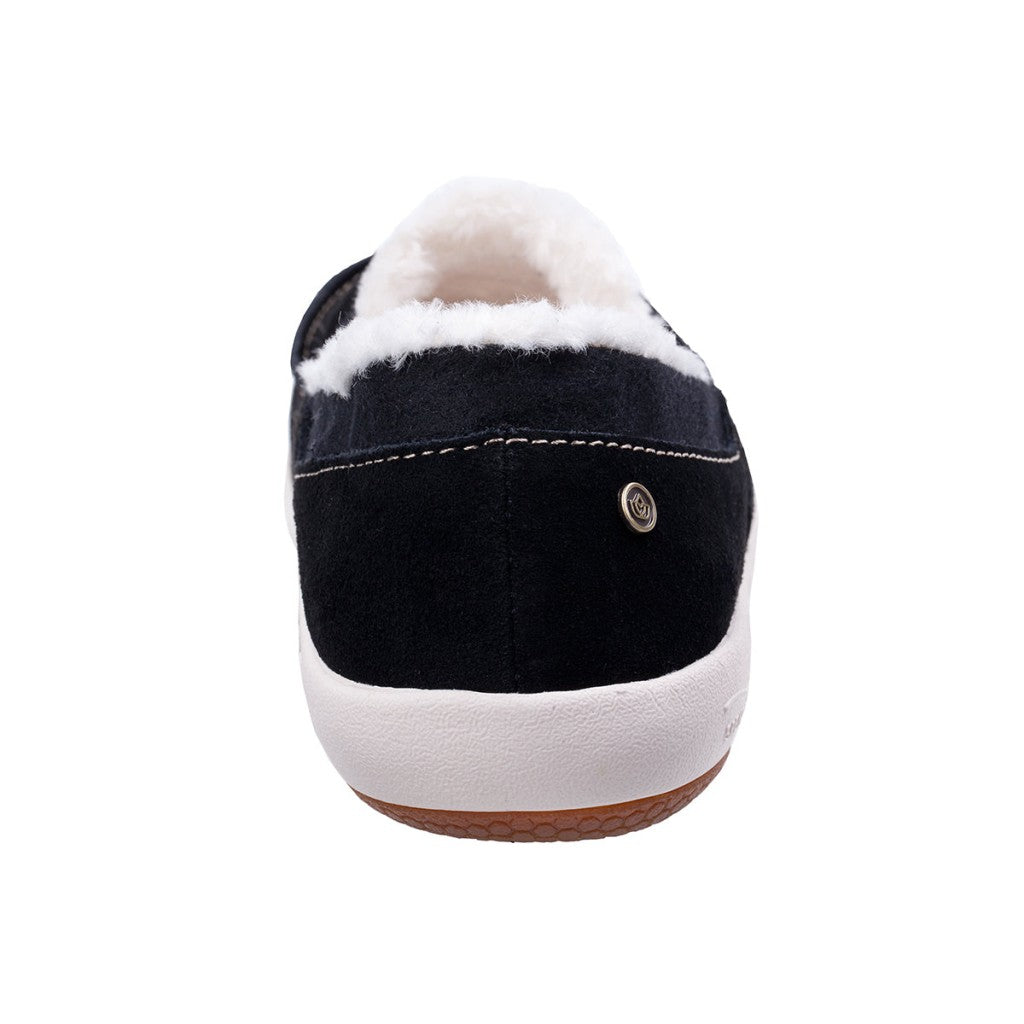 Spenco Fiesta Cozy Slip-On Women's Slippers - Black - Product View - 5
