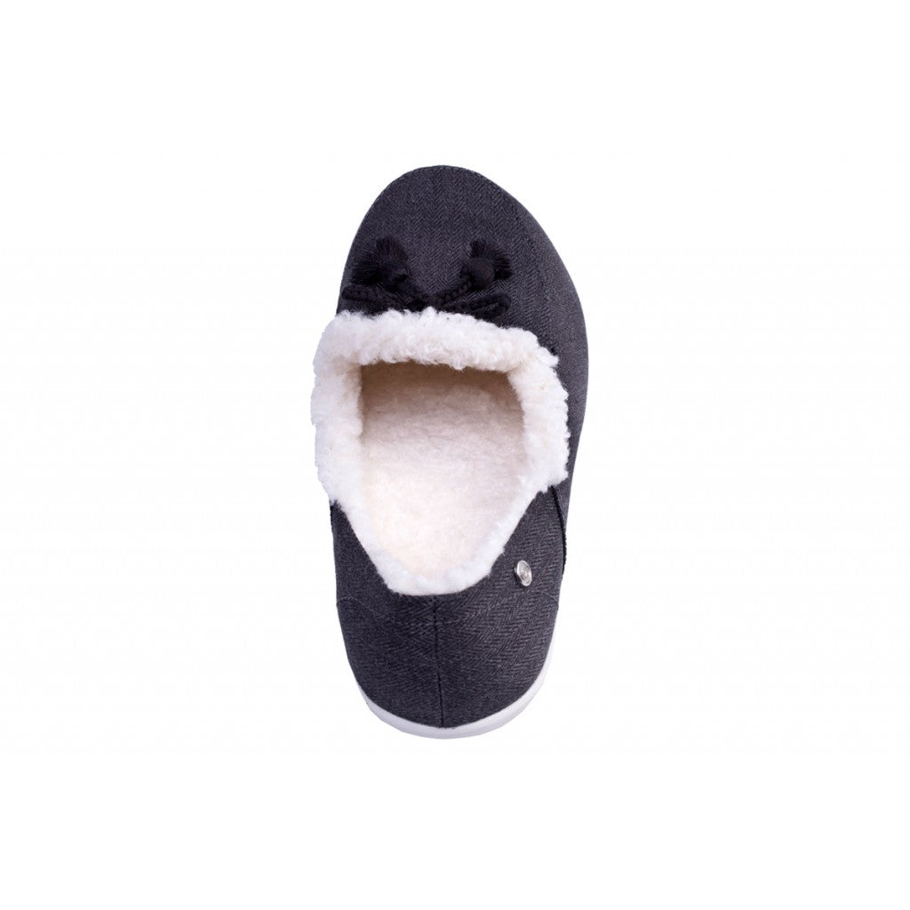 Spenco Fireside Supportive Women's Slippers - Black - Product View - 5