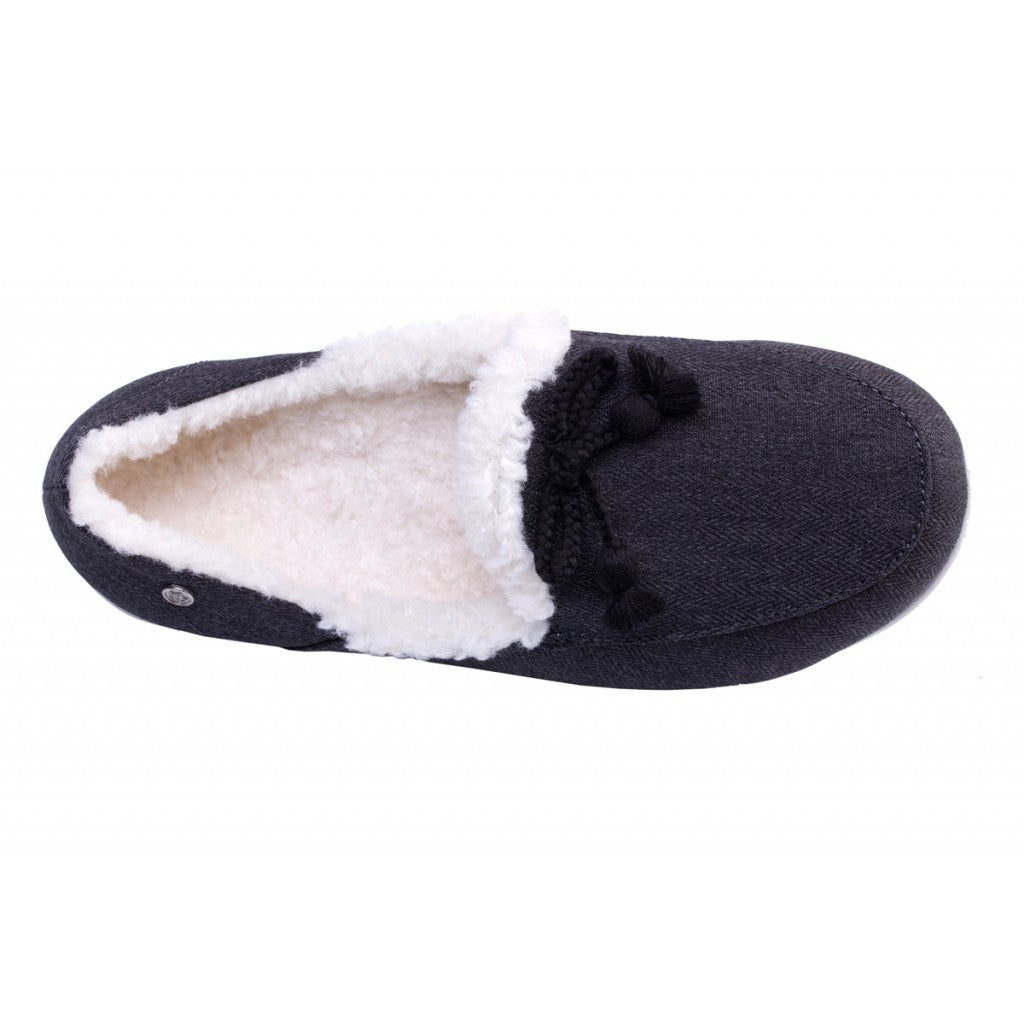Spenco Fireside Supportive Women's Slippers - Black - Product View - 7