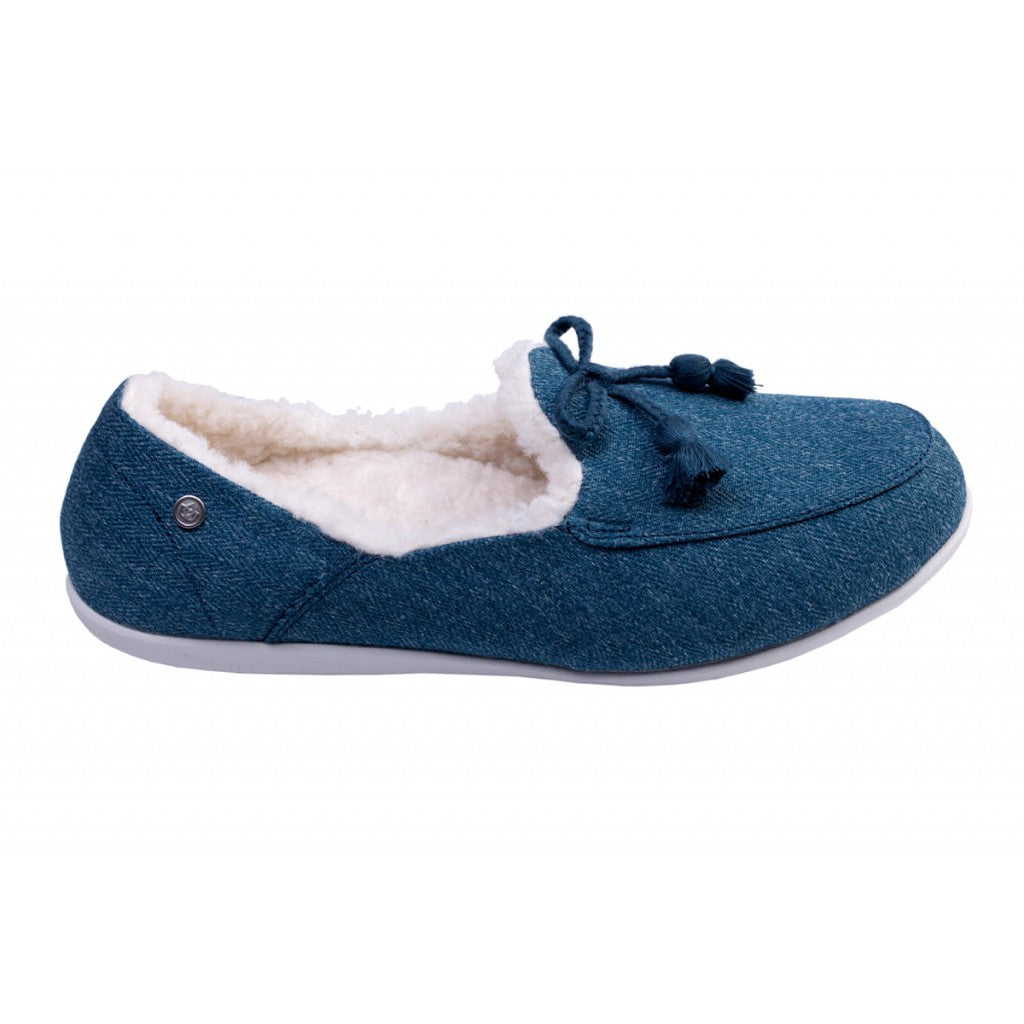 Spenco Fireside Supportive Women's Slippers - Mallard - Product View - 1