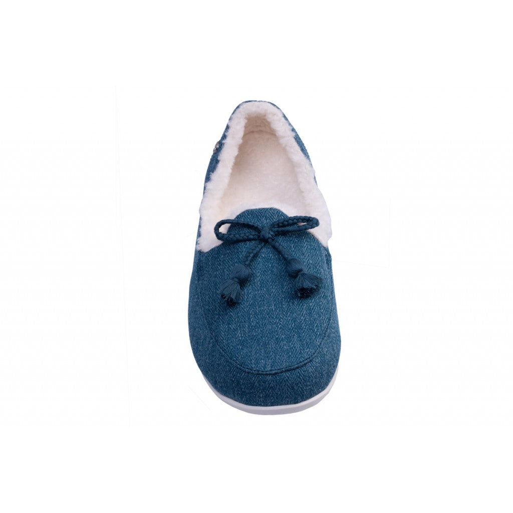 Spenco Fireside Supportive Women's Slippers - Mallard - Product View - 3