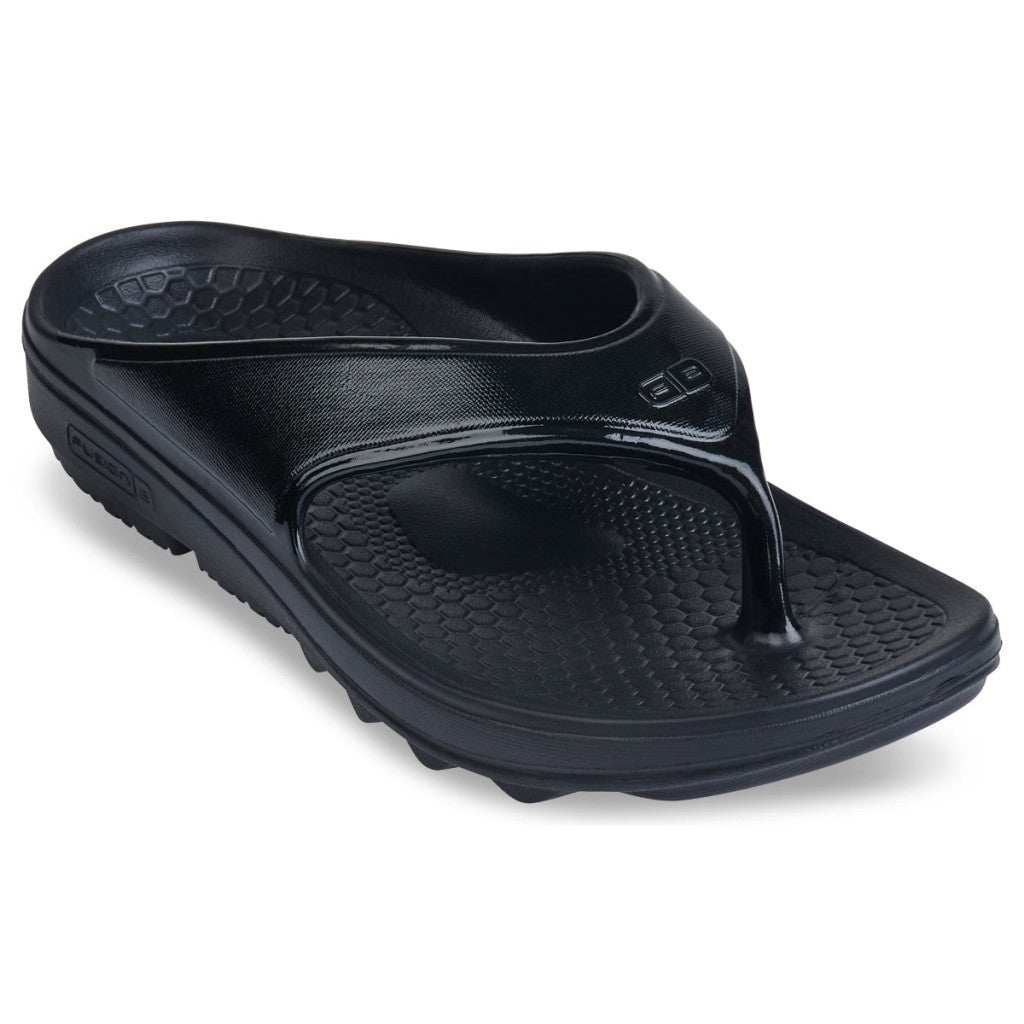 Spenco Fusion 2 Fade Supportive Recovery Women's Sandals - Black - Product View - 2