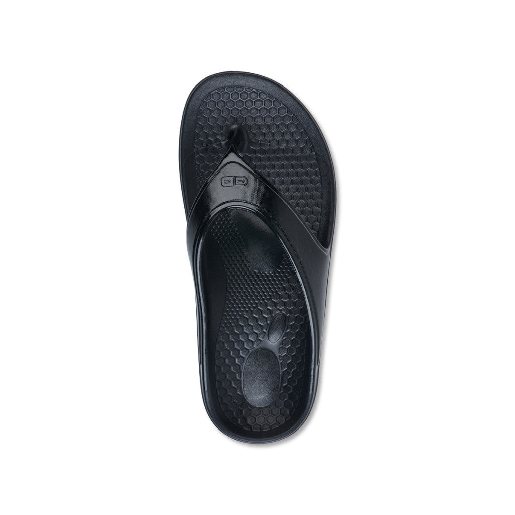 Spenco Fusion 2 Fade Supportive Recovery Women's Sandals - Black - Product View - 4