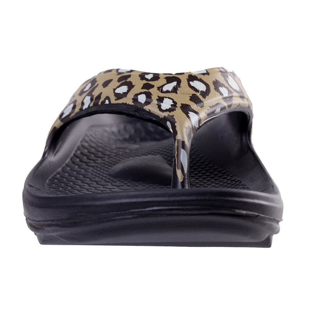 Spenco Fusion 2 Safair Supportive Recovery Women's Sandals - Cheetah - Product View - 3