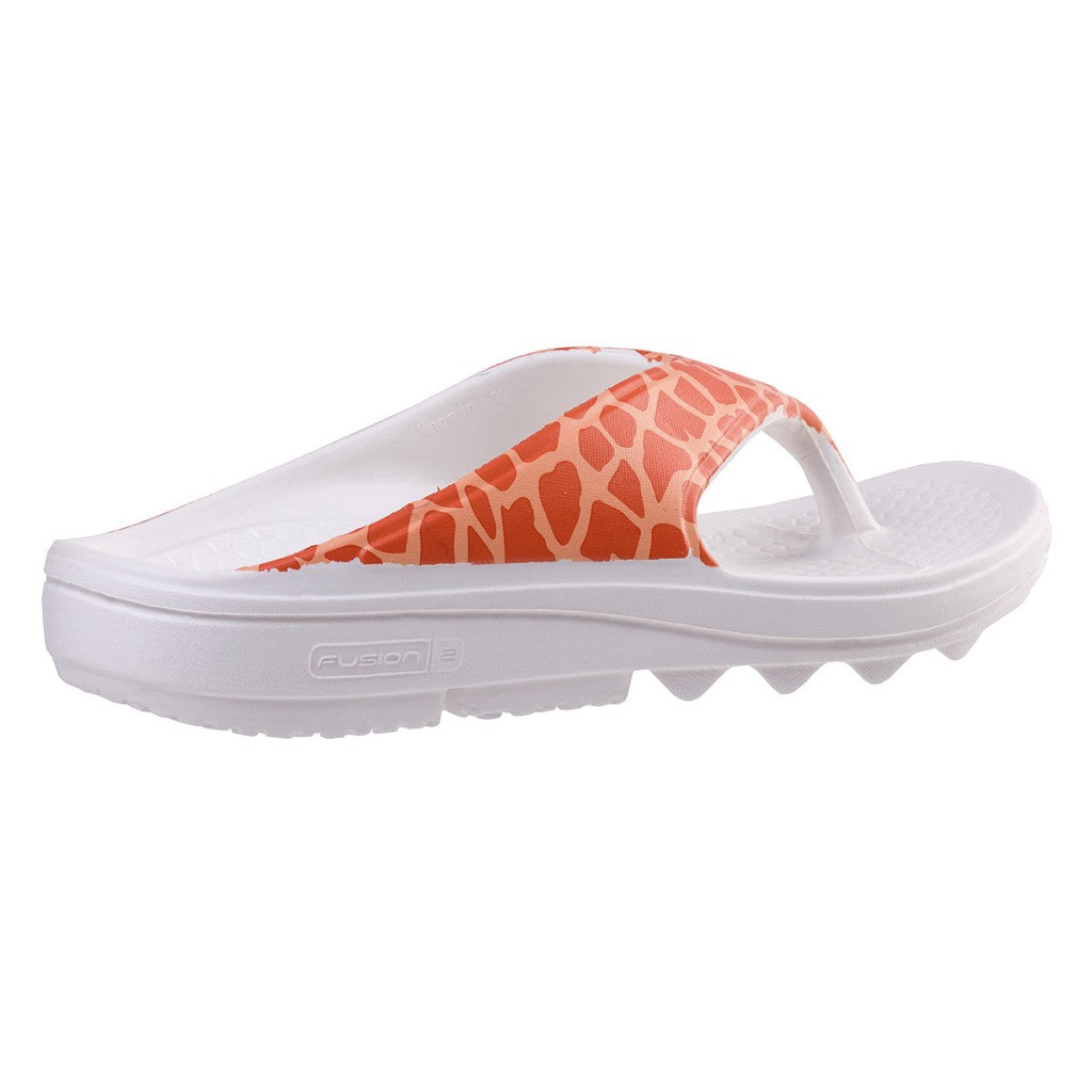 Spenco Fusion 2 Safair Supportive Recovery Women's Sandals - Pink Giraffe - Product View - 4