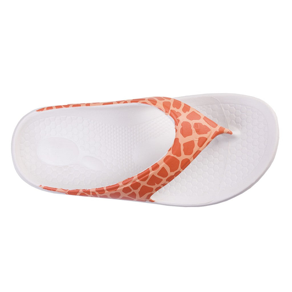 Spenco Fusion 2 Safair Supportive Recovery Women's Sandals - Pink Giraffe - Product View - 7