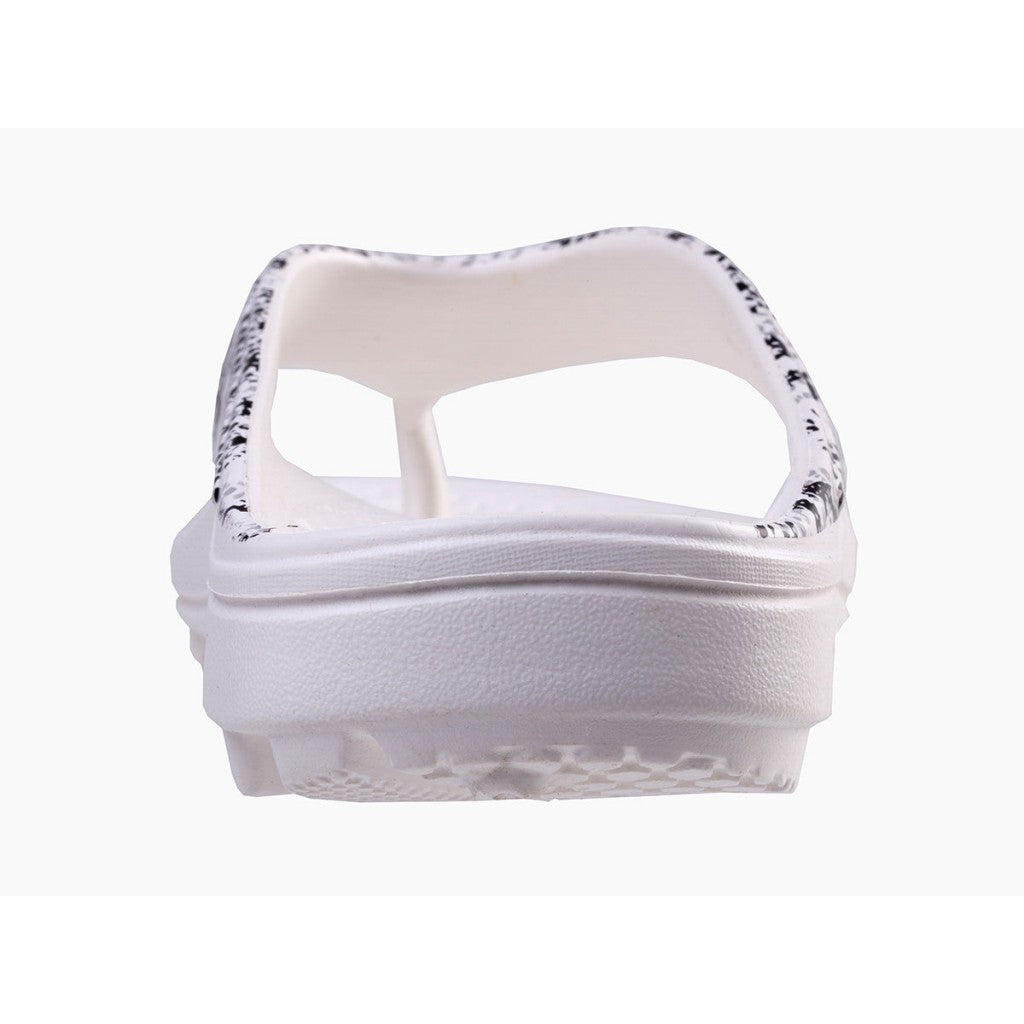 Spenco Fusion 2 Safair Supportive Recovery Women's Sandals - White Snake - Product View - 5
