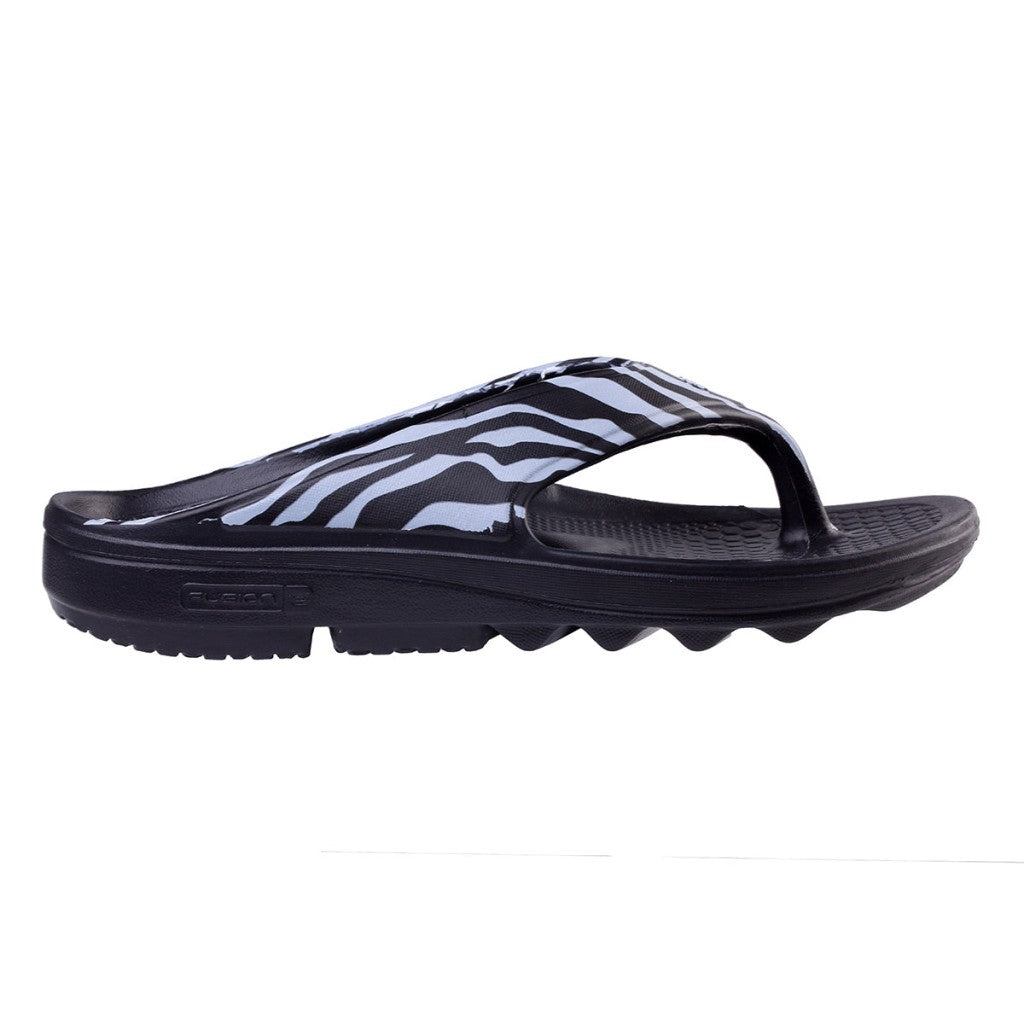 Spenco Fusion 2 Safair Supportive Recovery Women's Sandals - Zebra - Product View - 1