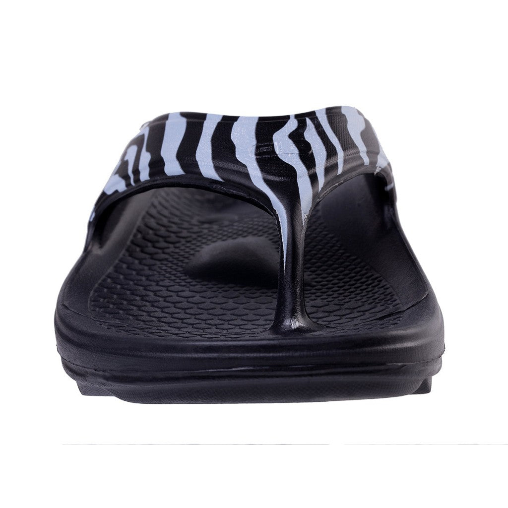 Spenco Fusion 2 Safair Supportive Recovery Women's Sandals - Zebra - Product View - 3