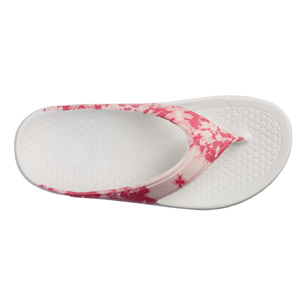 Spenco Fusion 2 Tie Dye Women's Sandals - Pink - Product View - 7