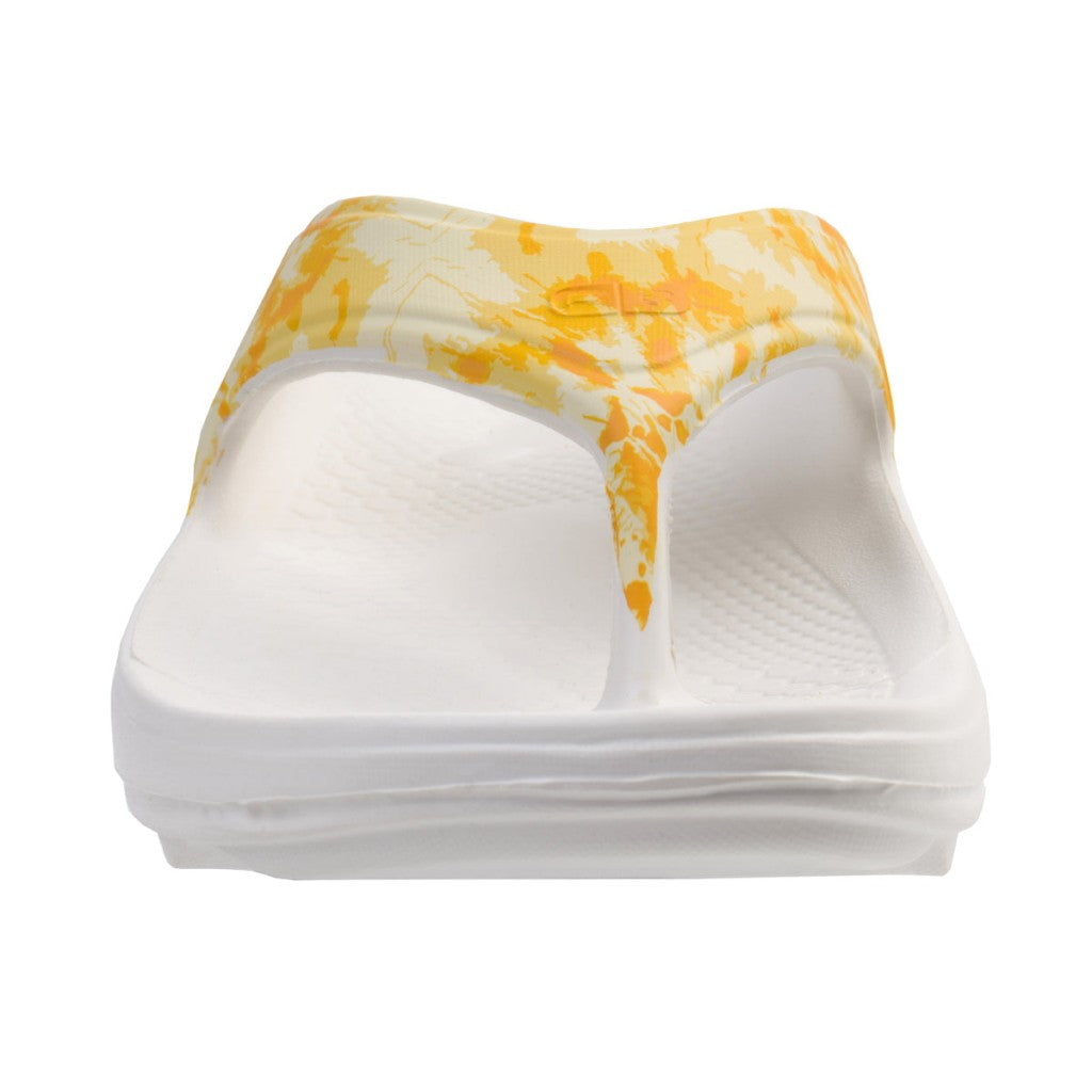 Spenco Fusion 2 Tie Dye Women's Sandals - Yellow - Product View - 3