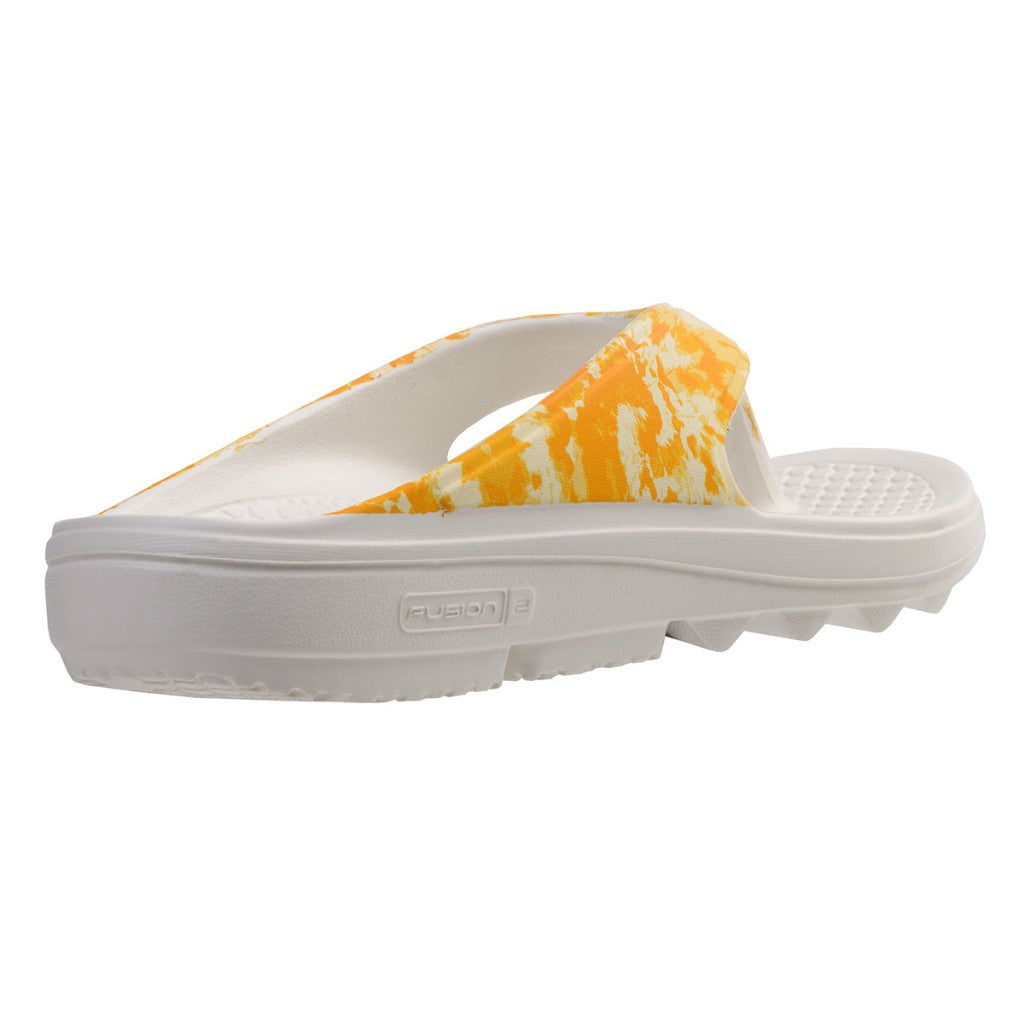 Spenco Fusion 2 Tie Dye Women's Sandals - Yellow - Product View - 4