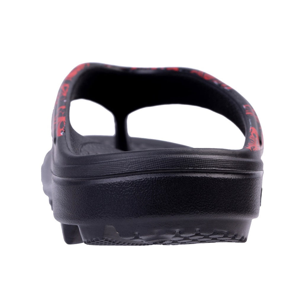 Spenco Fusion Butterfly Women's Sandals - Black/red - Product View - 5