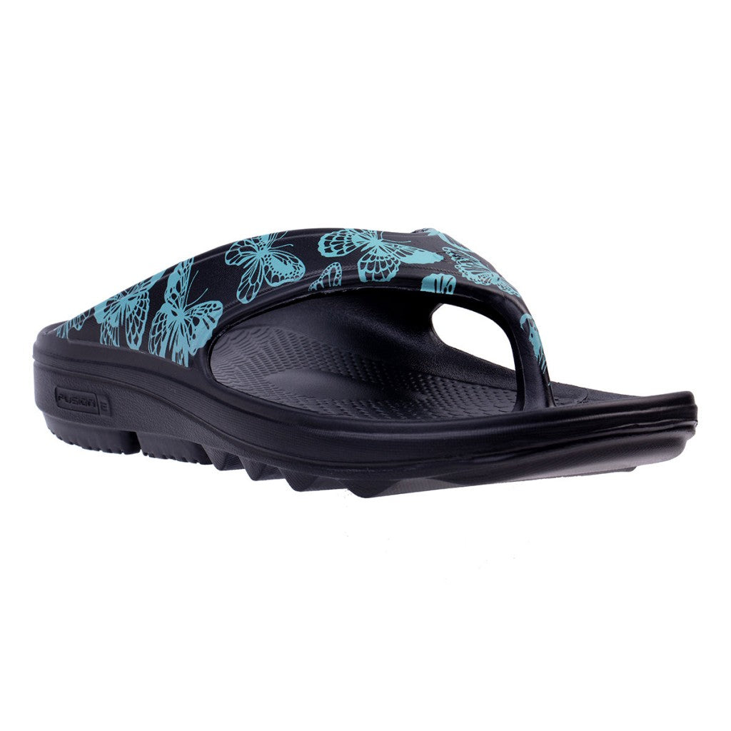 Black/teal