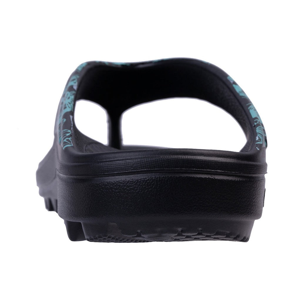 Spenco Fusion Butterfly Women's Sandals - Black/teal - Product View - 5
