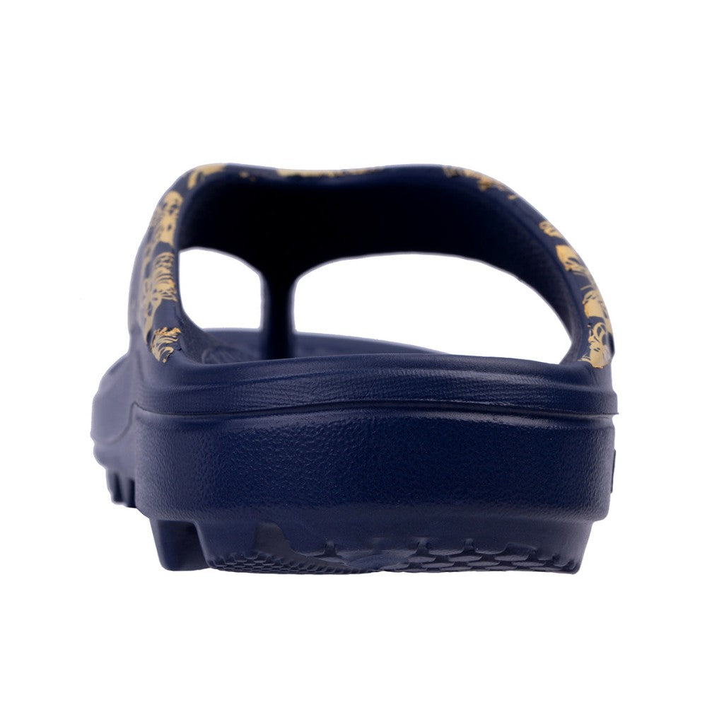 Spenco Fusion Butterfly Women's Sandals - Navy/yellow - Product View - 5