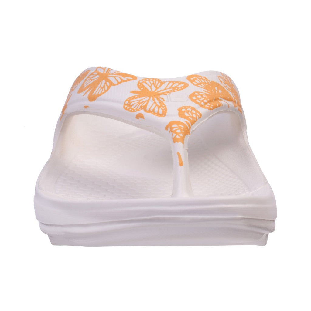 Spenco Fusion Butterfly Women's Sandals - White/coral - Product View - 3