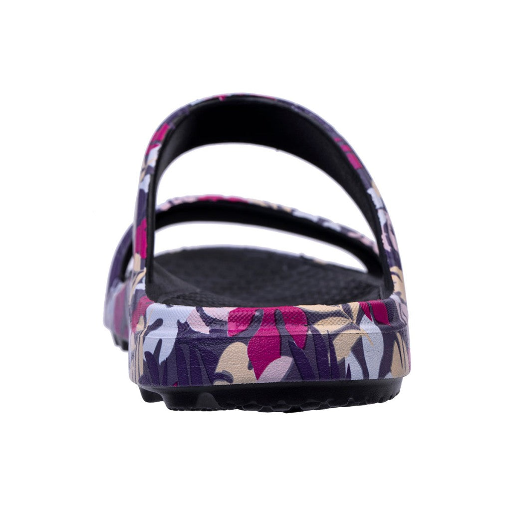 Spenco Fusion Slim Tropical Women's Sandals - Black - Product View - 5