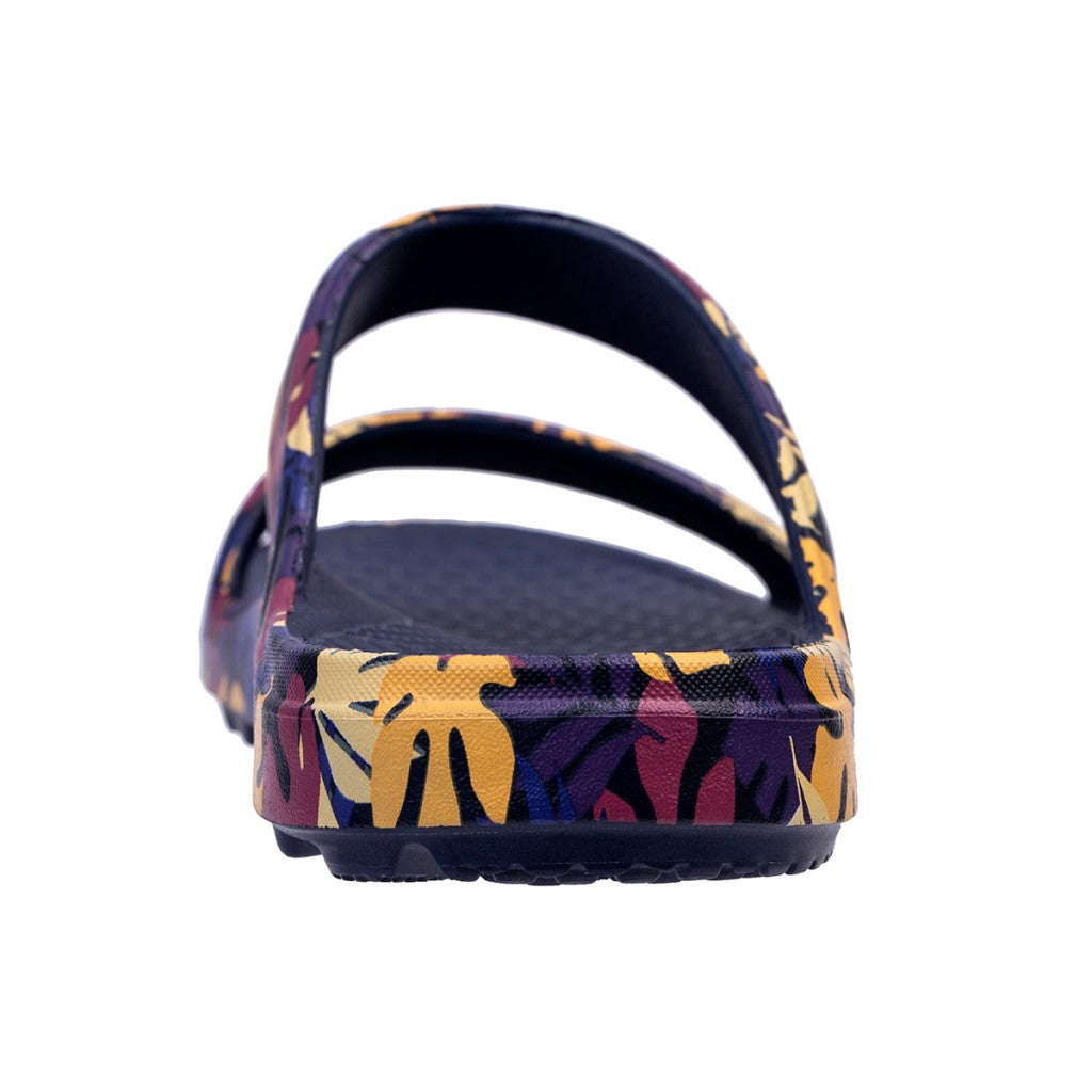 Spenco Fusion Slim Tropical Women's Sandals - Navy - Product View - 5