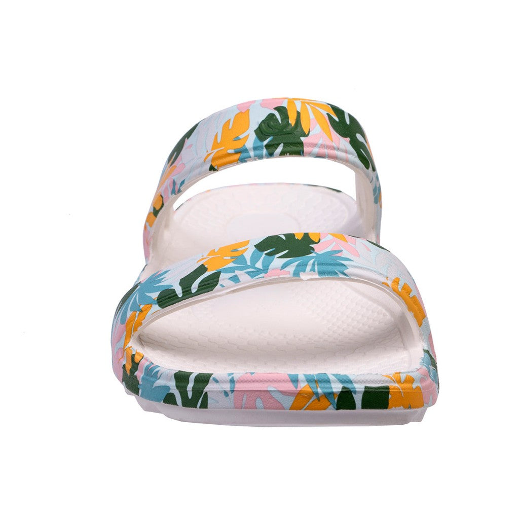 Spenco Fusion Slim Tropical Women's Sandals - White - Product View - 3