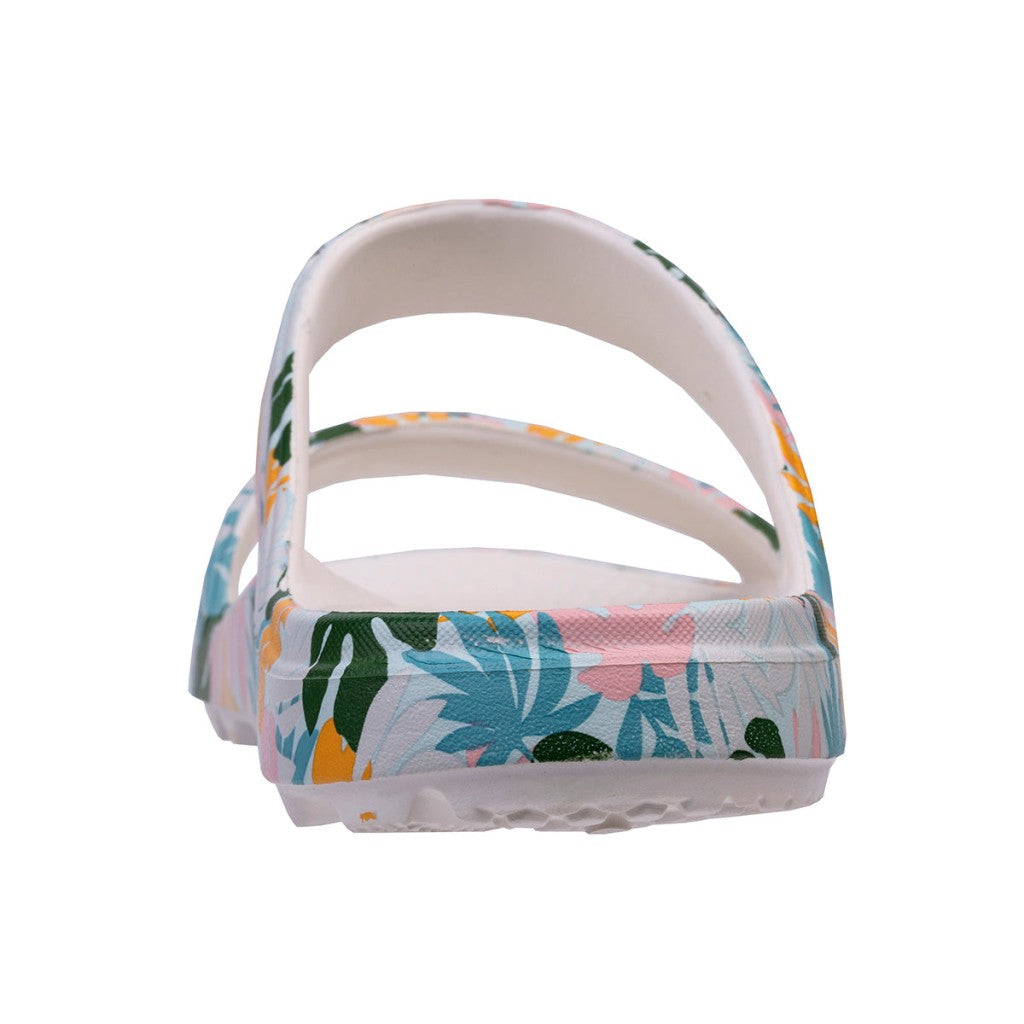 Spenco Fusion Slim Tropical Women's Sandals - White - Product View - 5