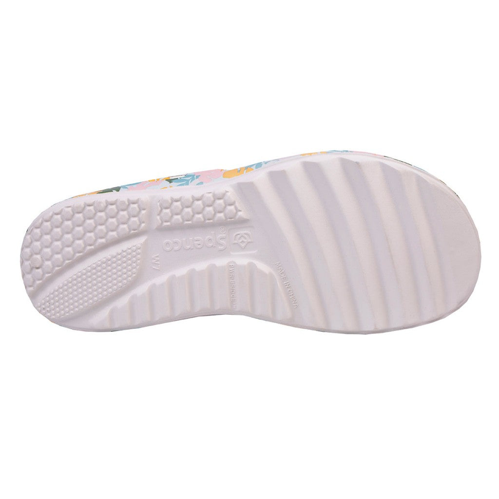 Spenco Fusion Slim Tropical Women's Sandals - White - Product View - 6