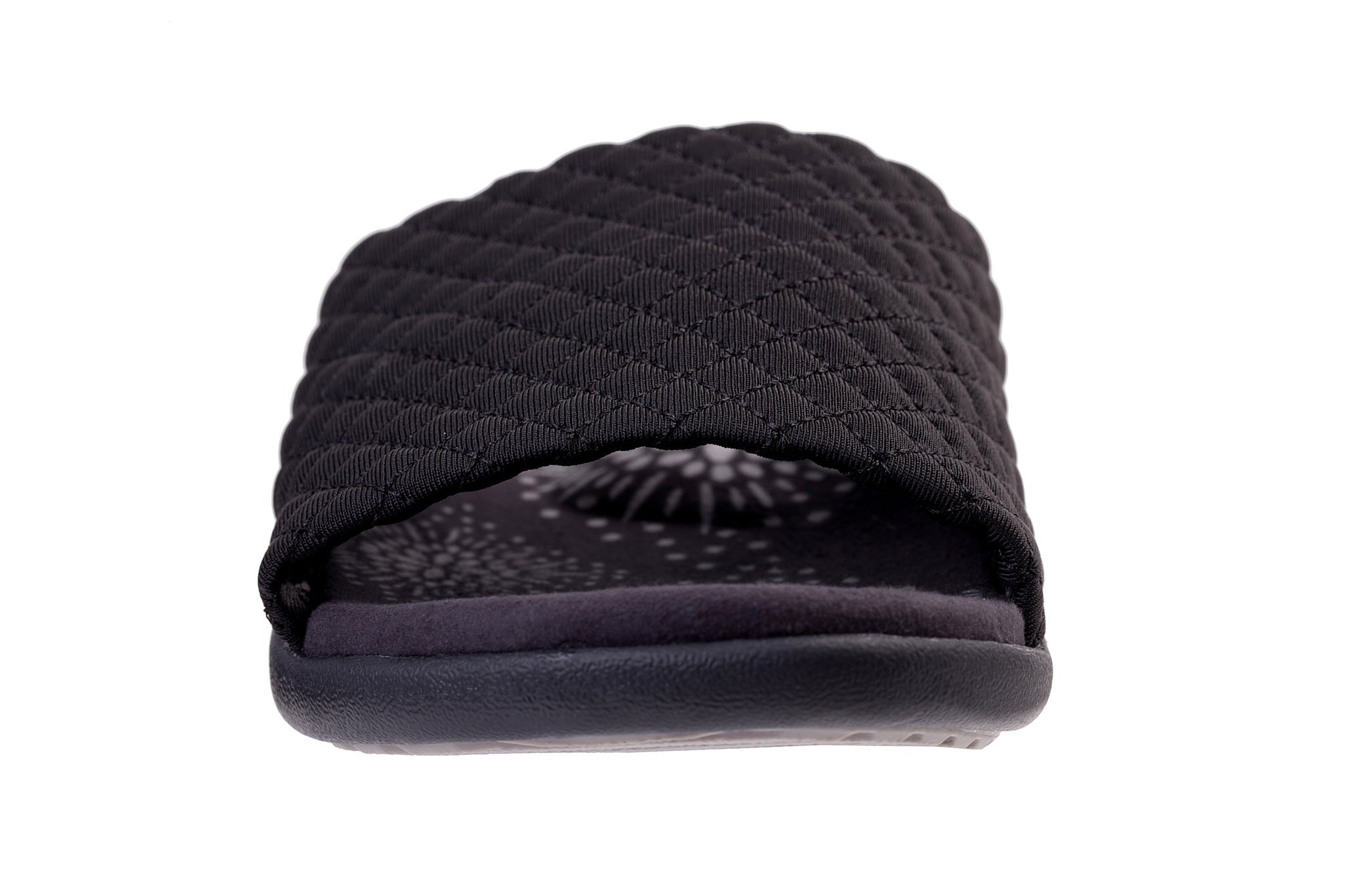 Spenco Hanna Slide Classic Memory Foam Full Contact Comfort Women's Sandals - Black - Product View - 3
