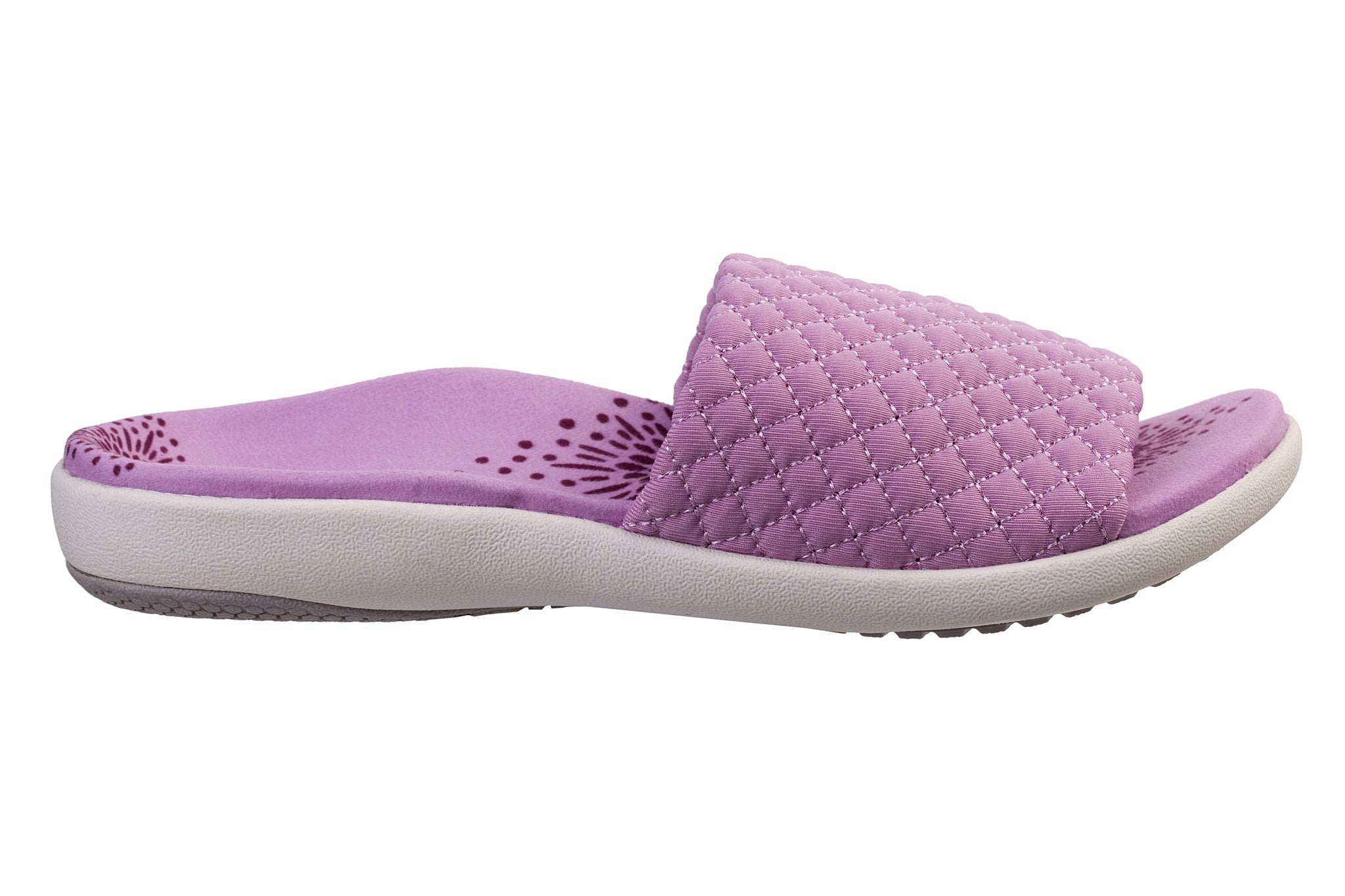 Spenco Hanna Slide Cushioned Support Women's Sandals - Lavender - Product View - 1