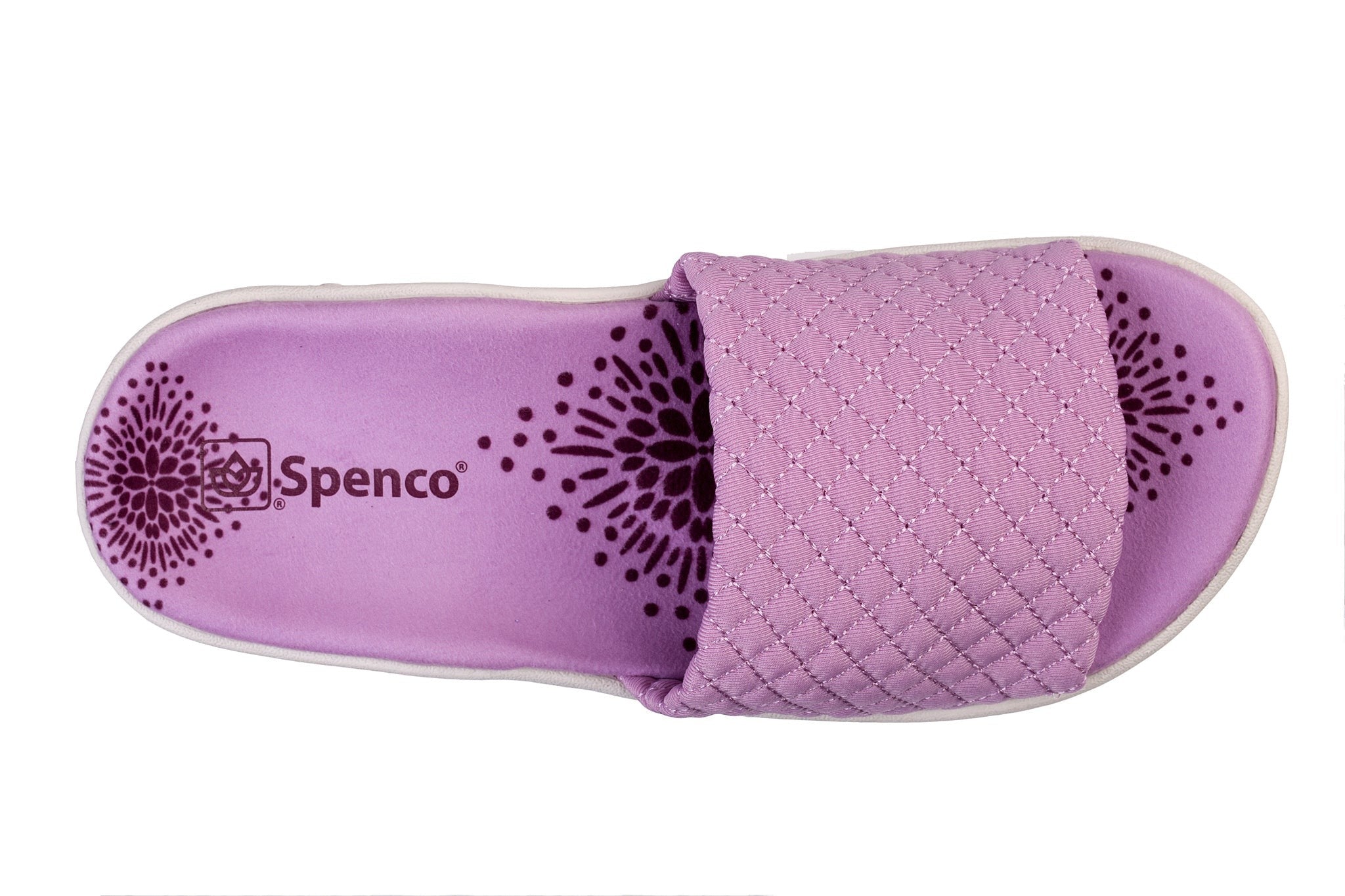 Spenco Hanna Slide Cushioned Support Women's Sandals - Lavender - Product View - 7