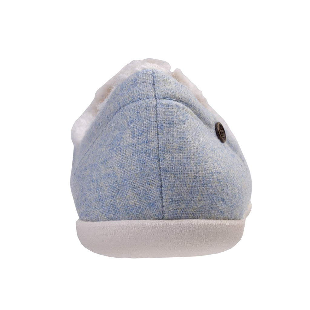 Spenco Heavenly Women's Comfort & Support Slippers - Light Blue Stars - Product View - 5