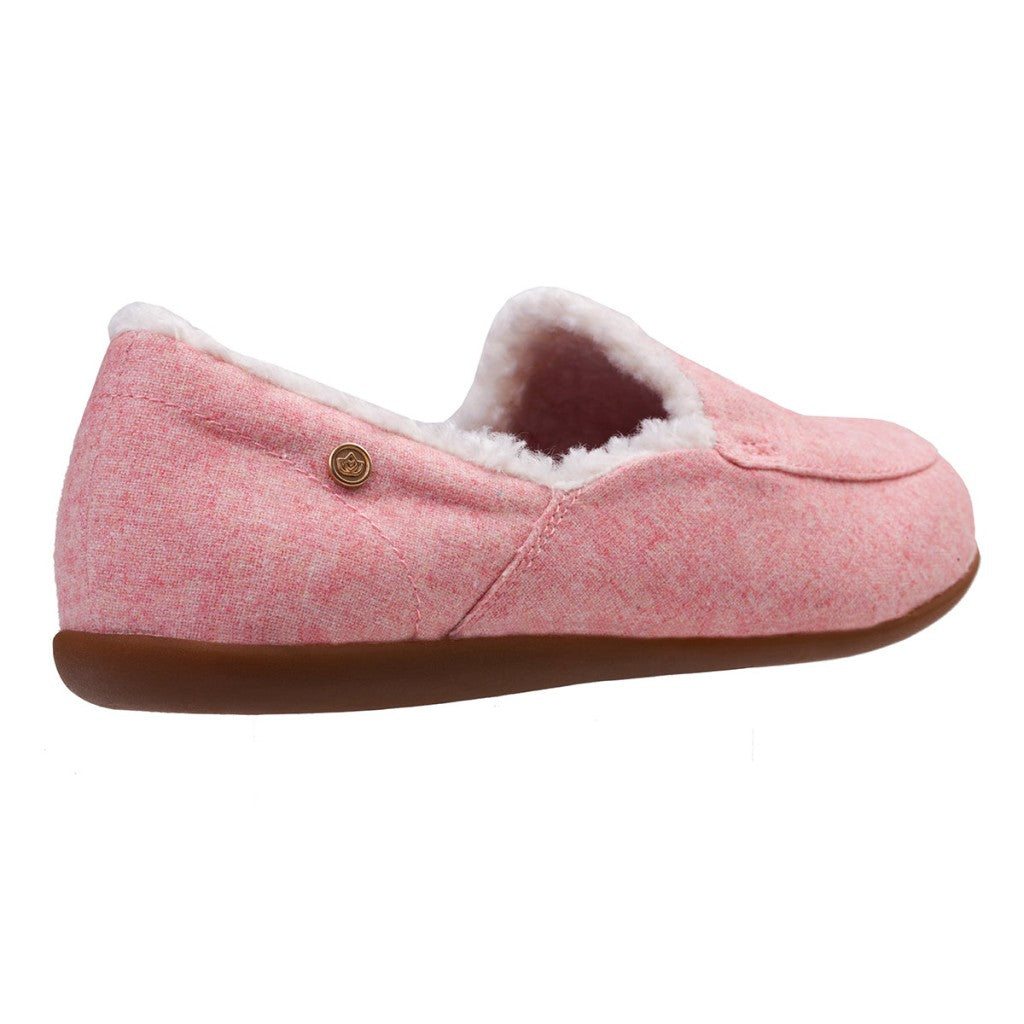 Spenco Heavenly Women's Comfort & Support Slippers - Pink Hearts - Product View - 4