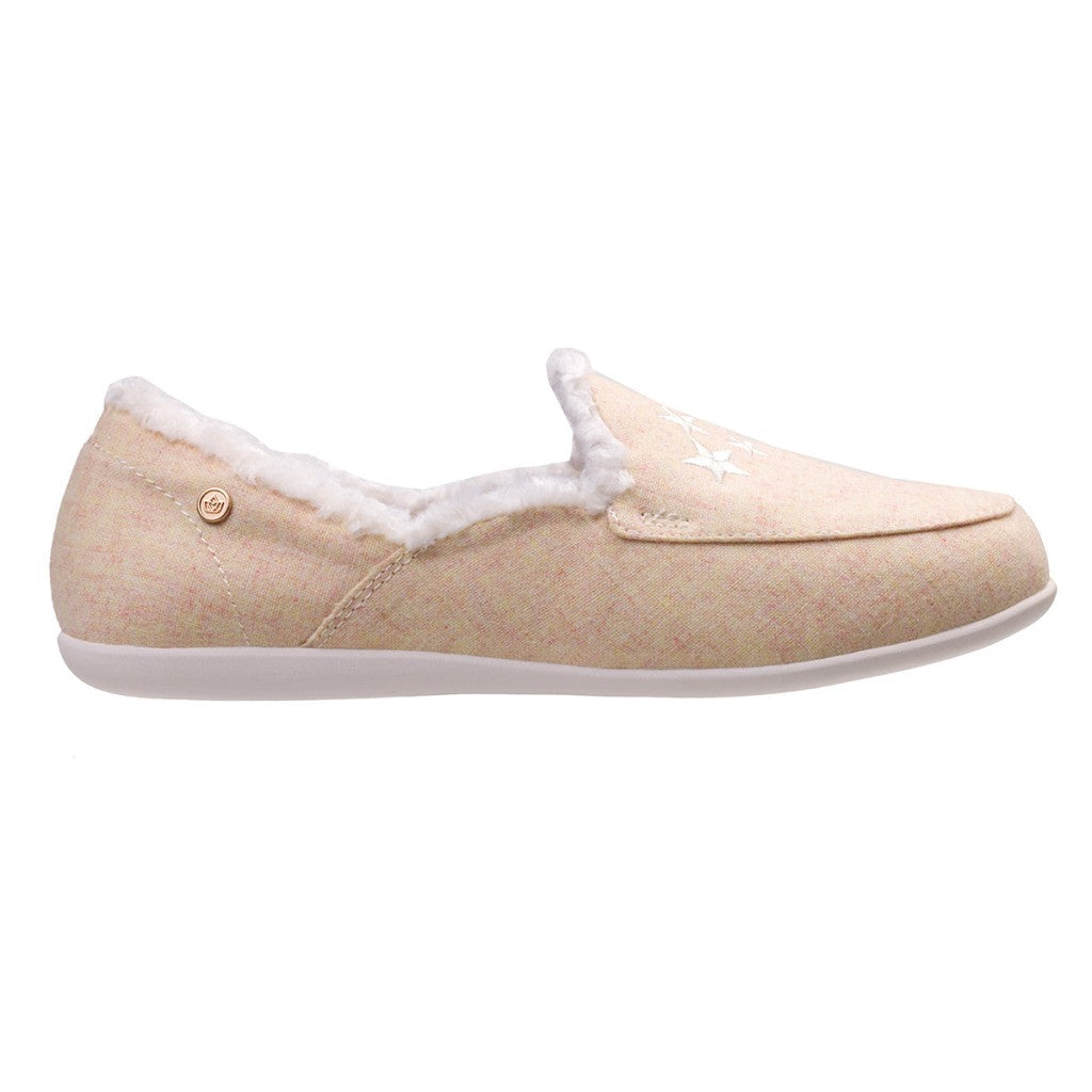 Spenco Heavenly Women's Comfort & Support Slippers - Yellow Stars - Product View - 1
